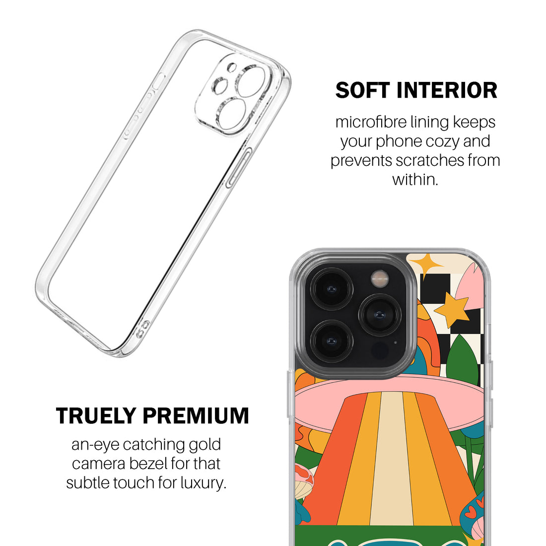 Rust Radiance Phone Cover