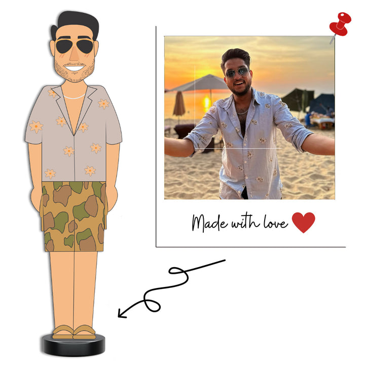 Solo Doodle Figurine – Personalized Doodle from Photo