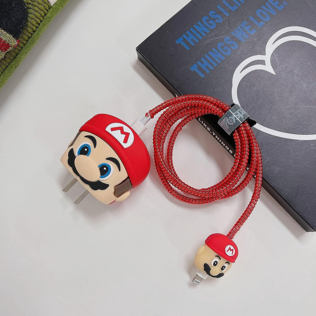 3D Super Mario Charger Case & Cable Protector (18W/20W)