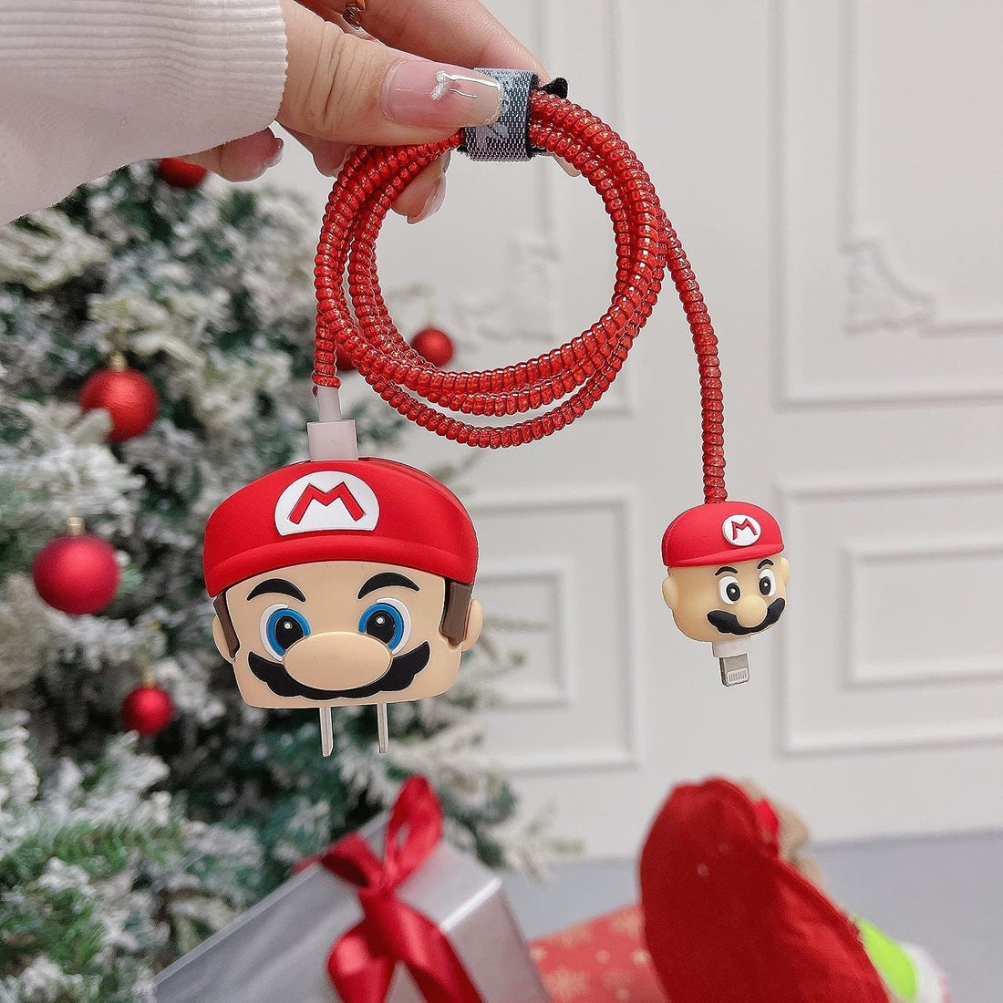 3D Super Mario Charger Case & Cable Protector (18W/20W)