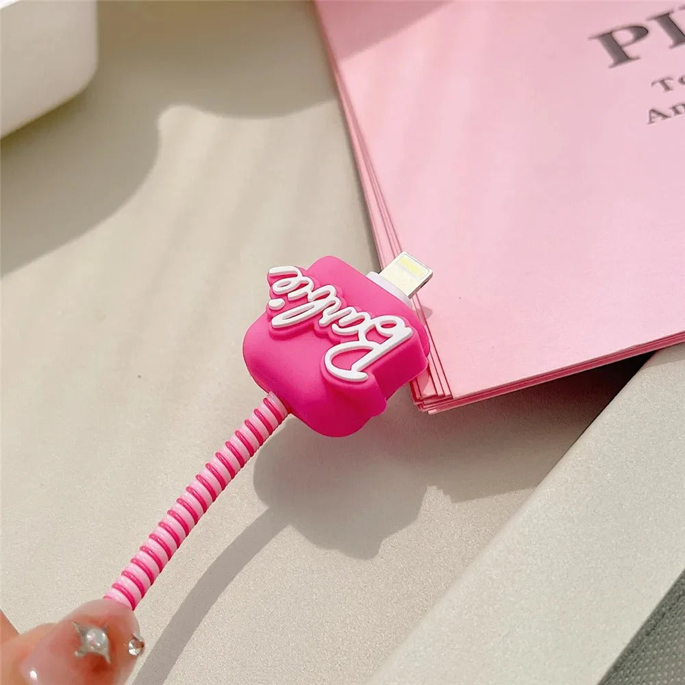 3D Barbie Charger Case & Cable Protector (18W/20W)