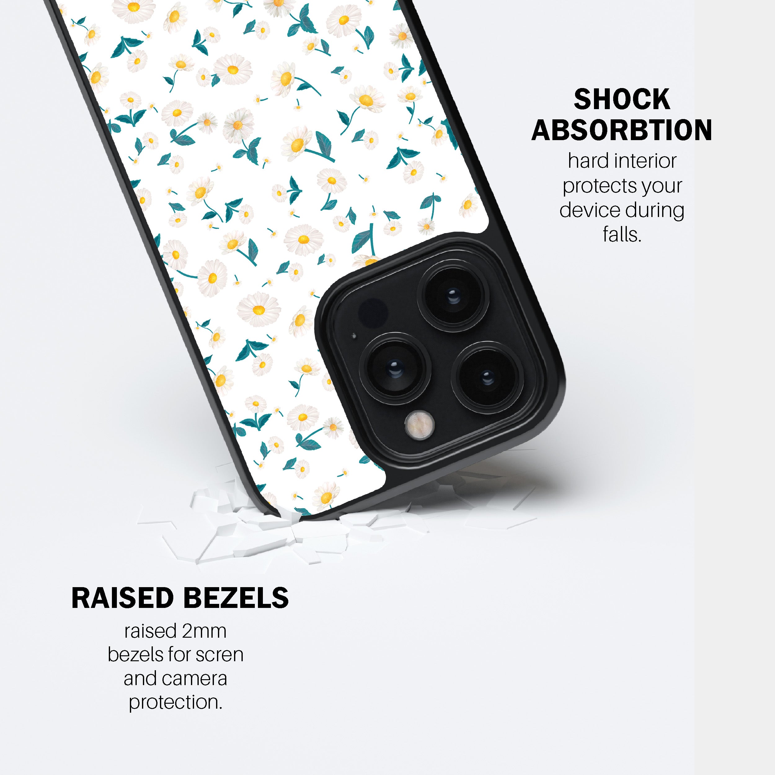 Petite Floral Rain Phone Cover