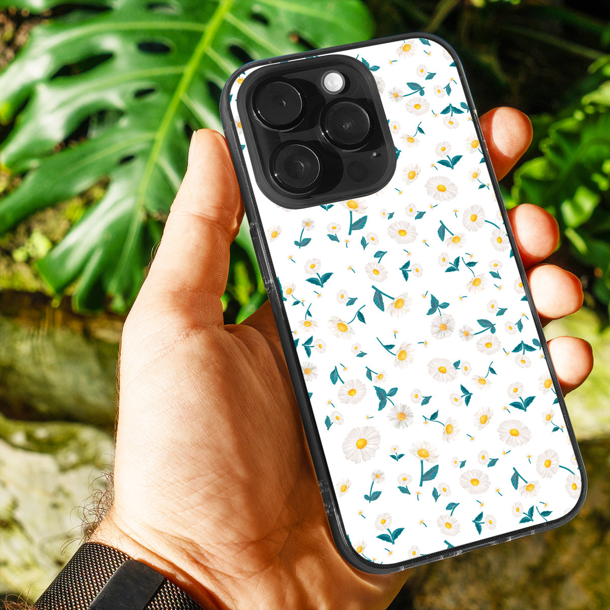 Petite Floral Rain Phone Cover