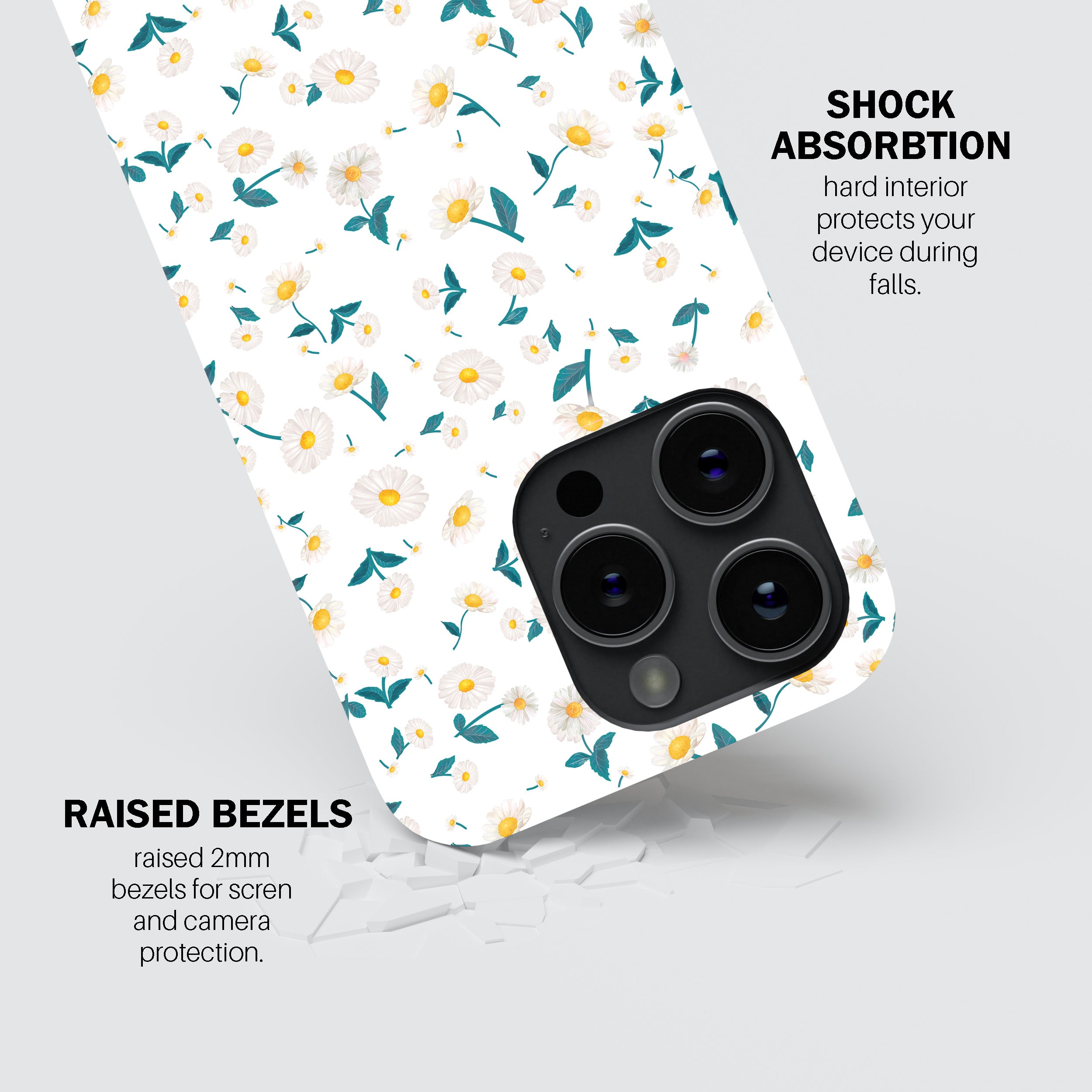 Petite Floral Rain Phone Cover