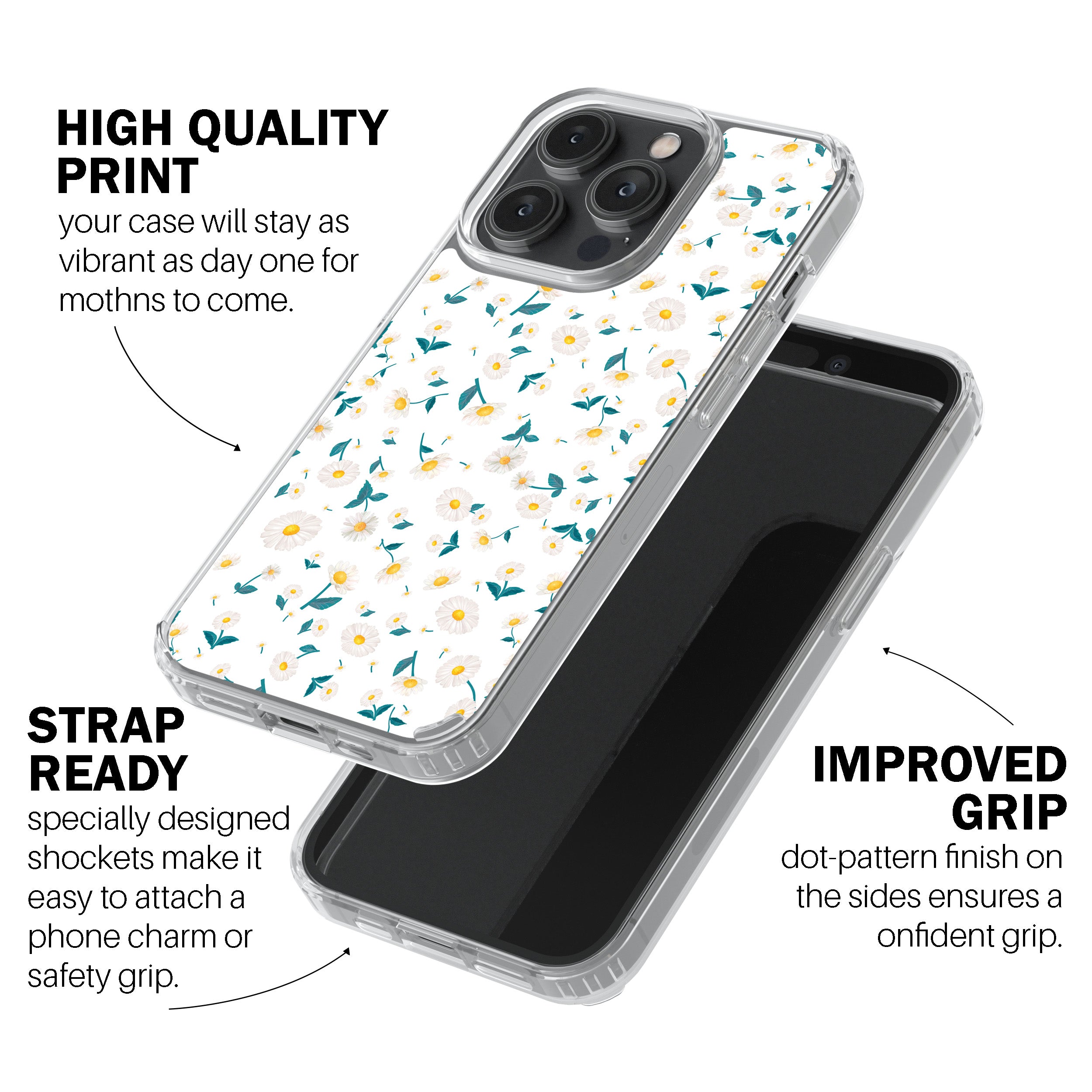 Petite Floral Rain Phone Cover
