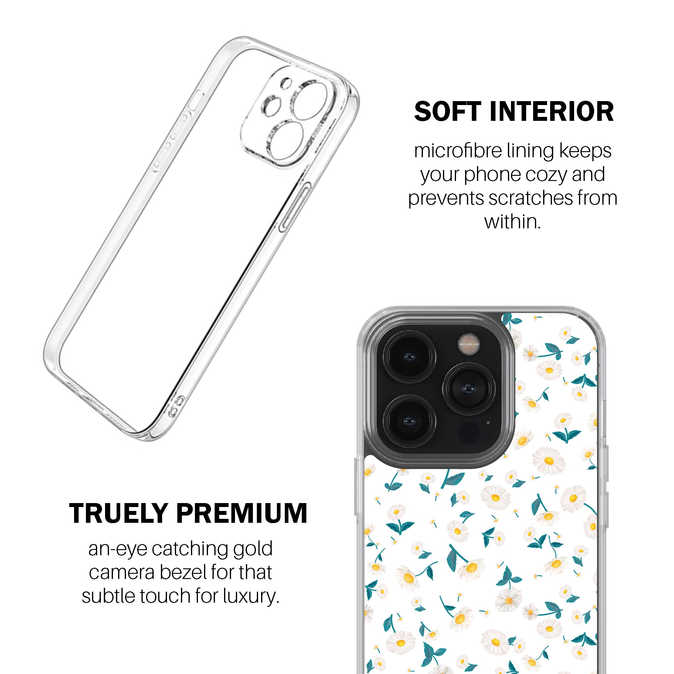 Petite Floral Rain Phone Cover