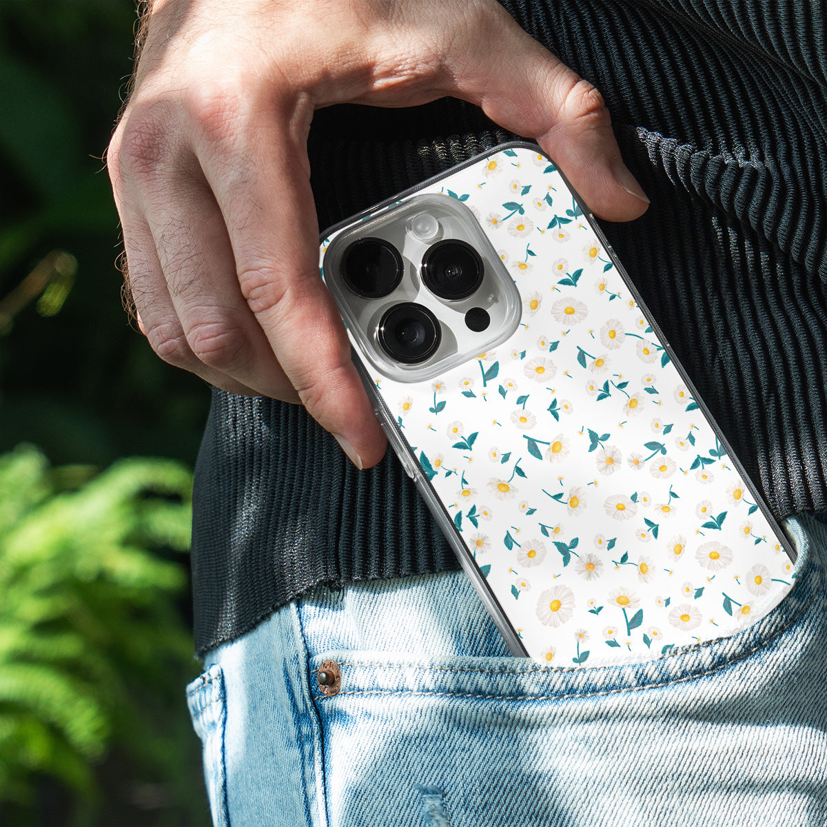 Petite Floral Rain Phone Cover