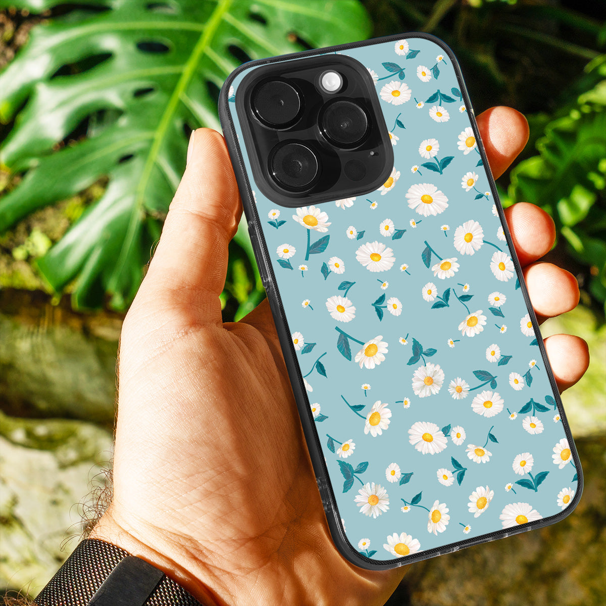 Blue Daisy Delight Phone Cover