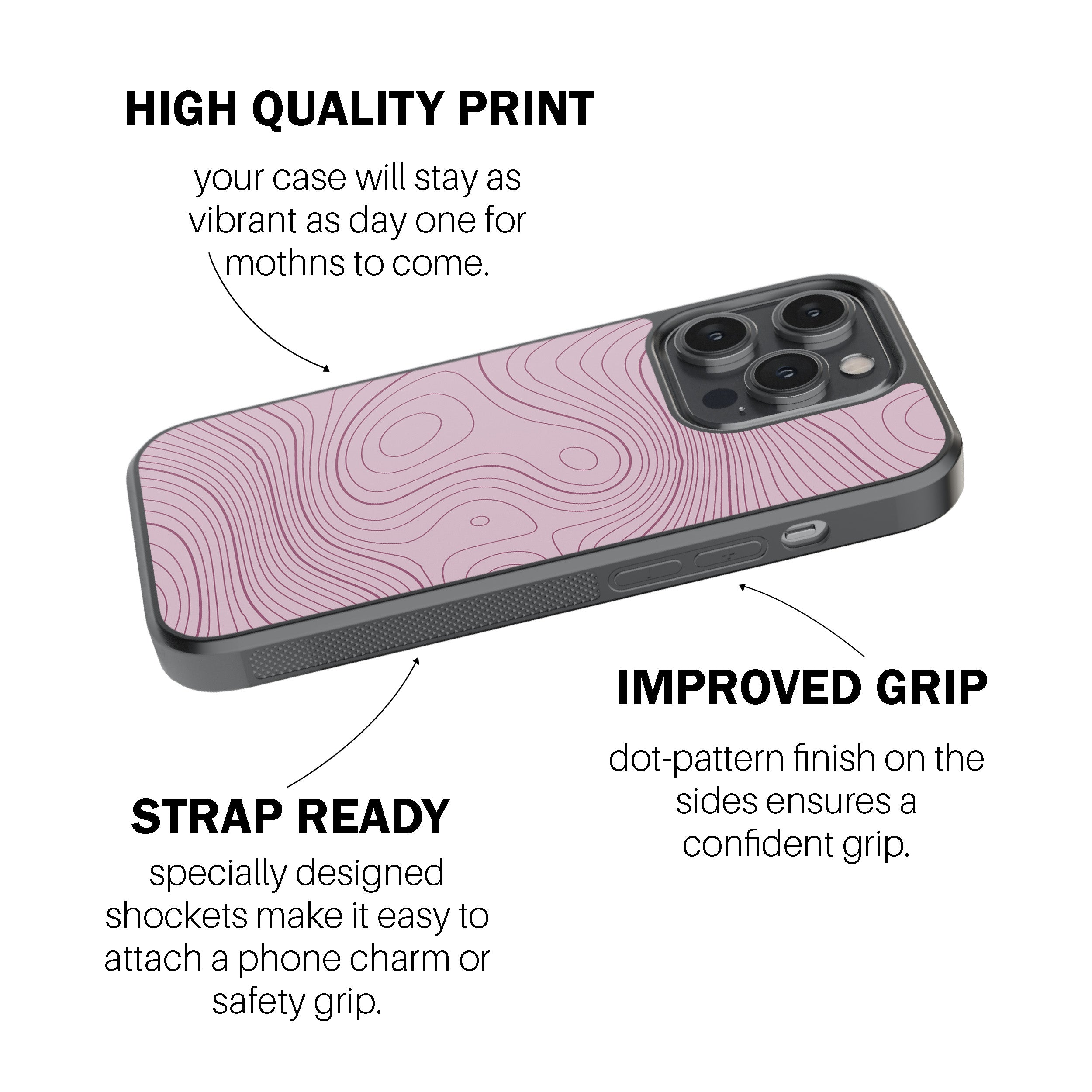 Lilac Contour Phone Cover