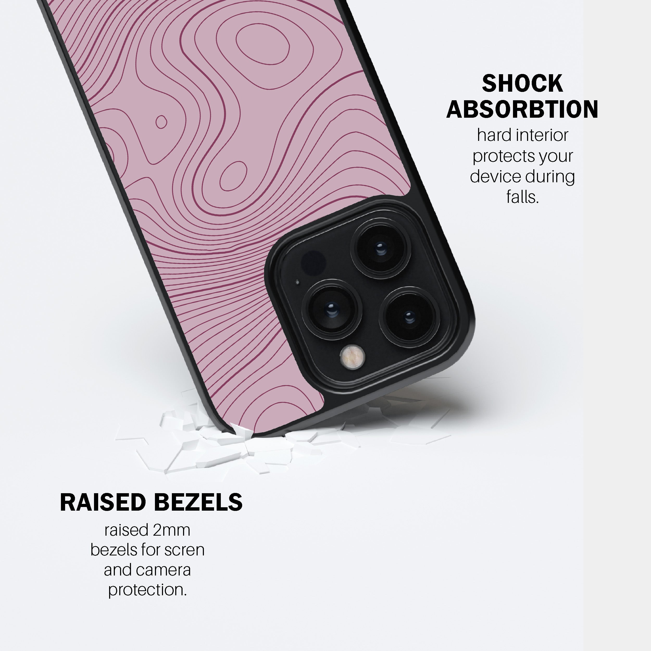 Lilac Contour Phone Cover