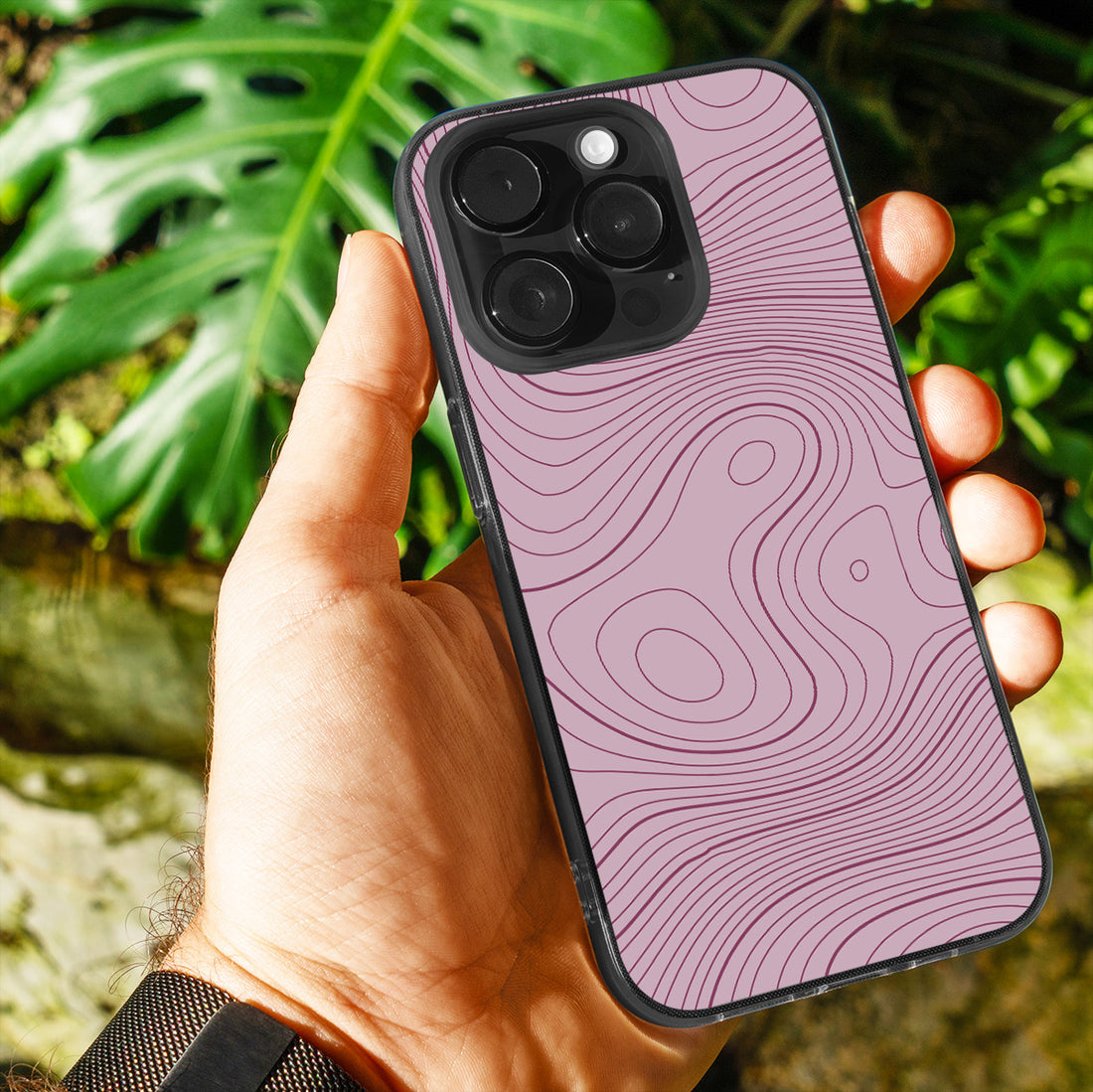 Lilac Contour Phone Cover