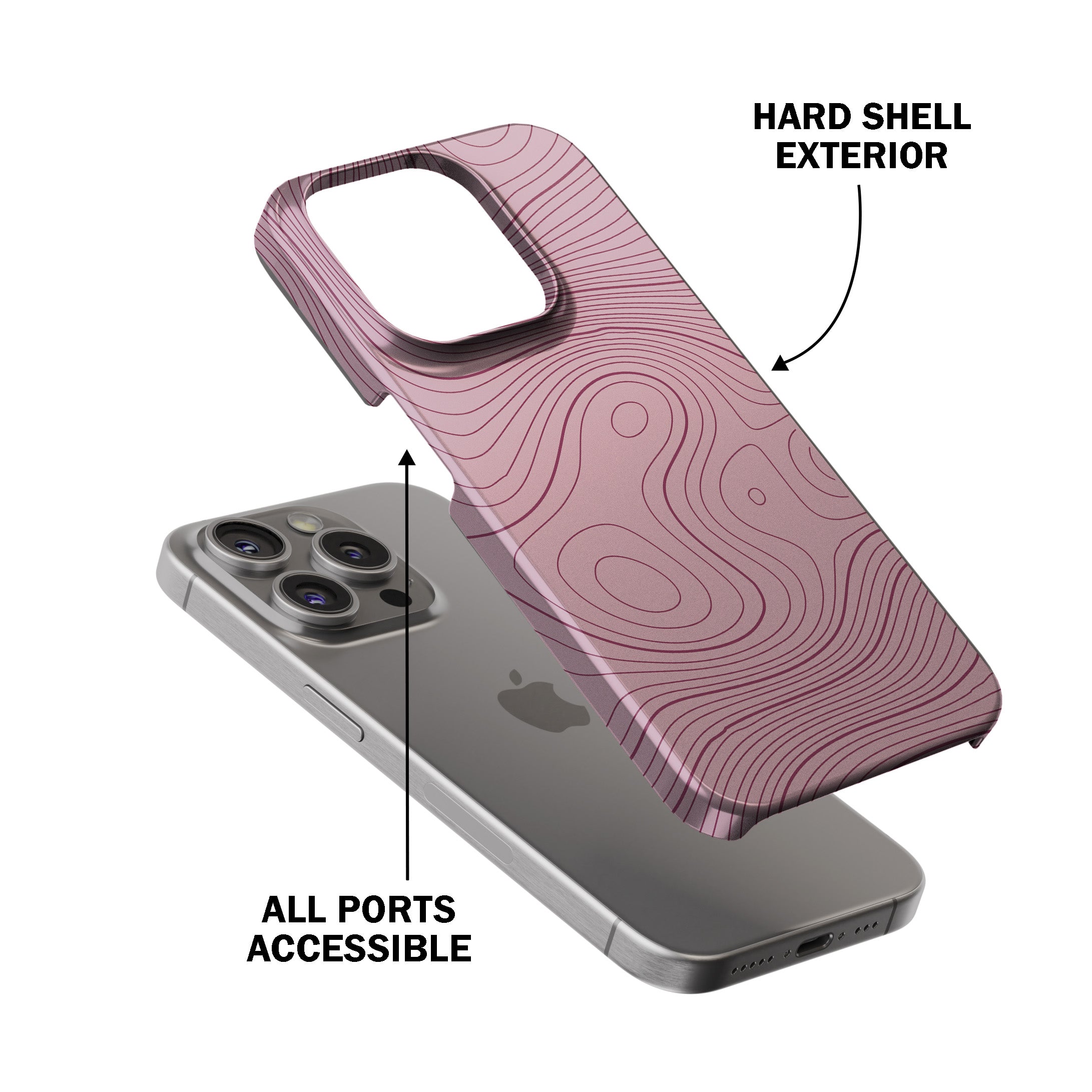 Lilac Contour Phone Cover