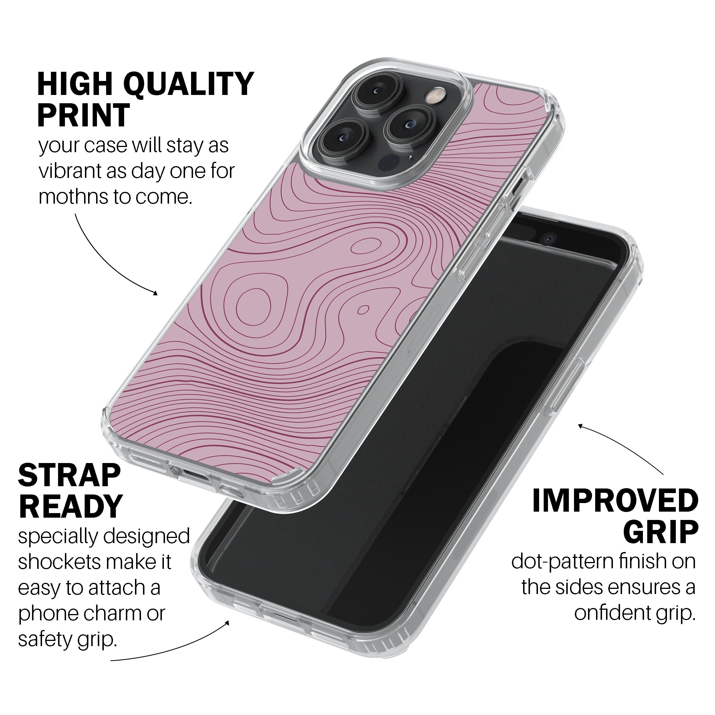 Lilac Contour Phone Cover