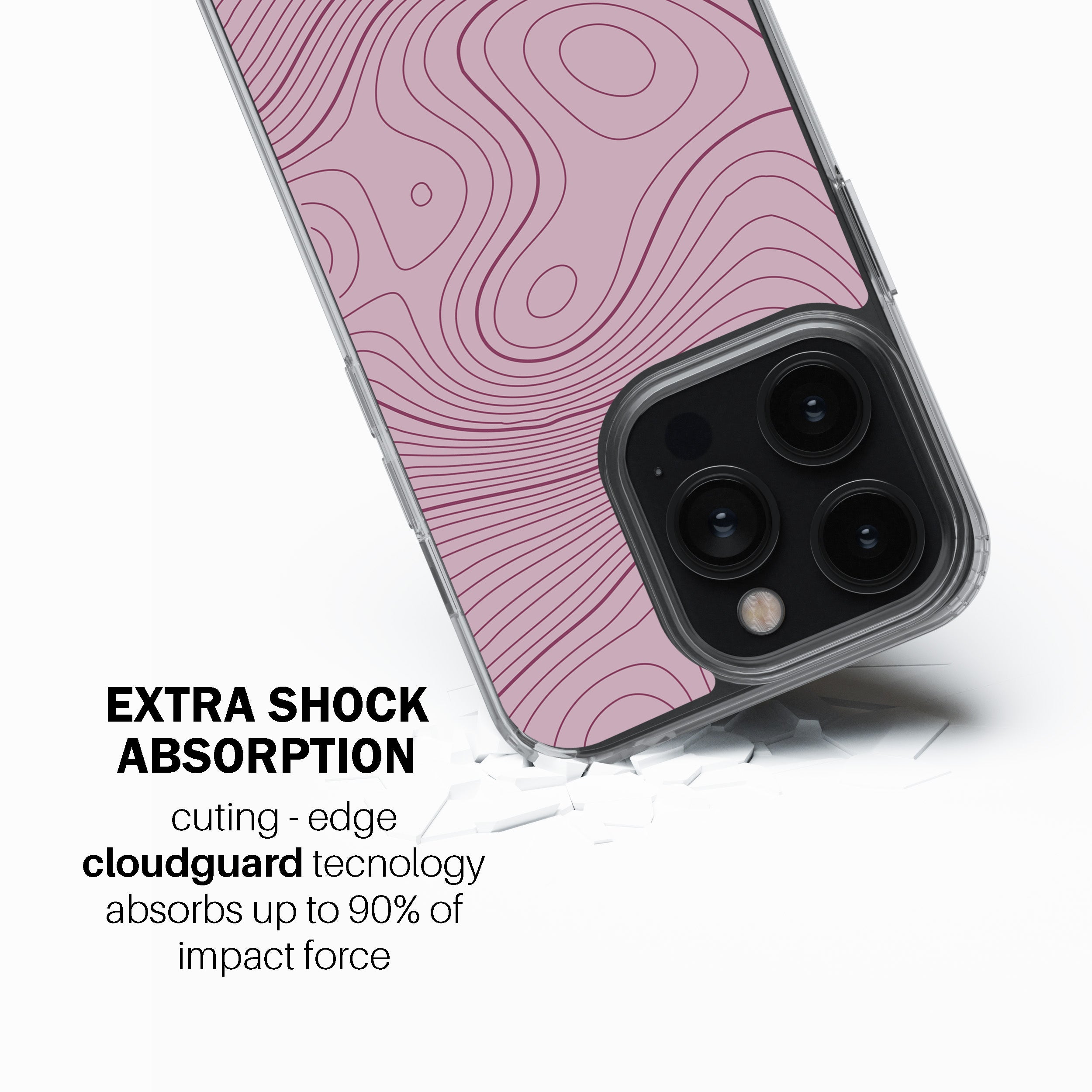 Lilac Contour Phone Cover