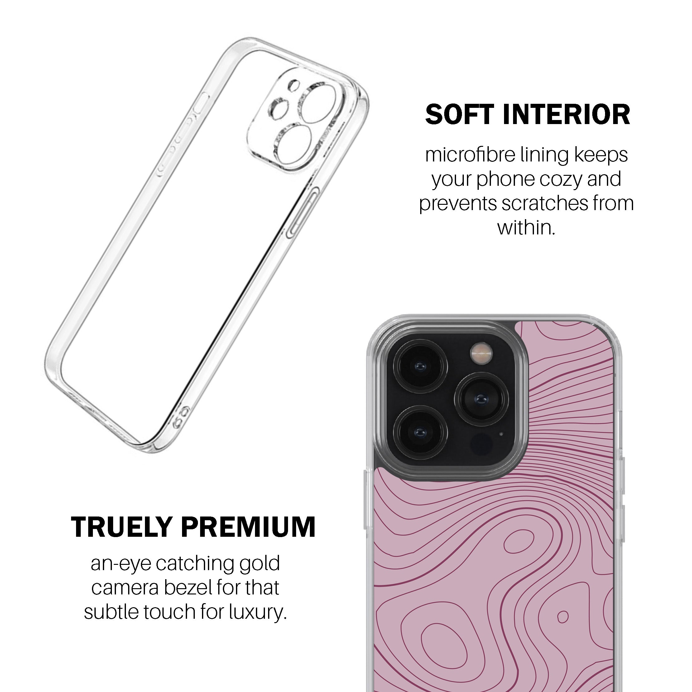 Lilac Contour Phone Cover