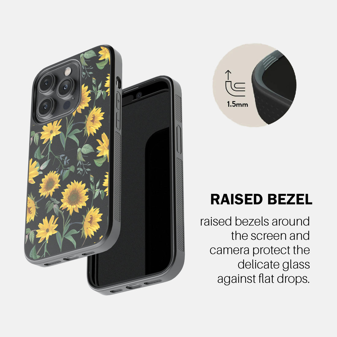 Sunflower Charm Phone Cover