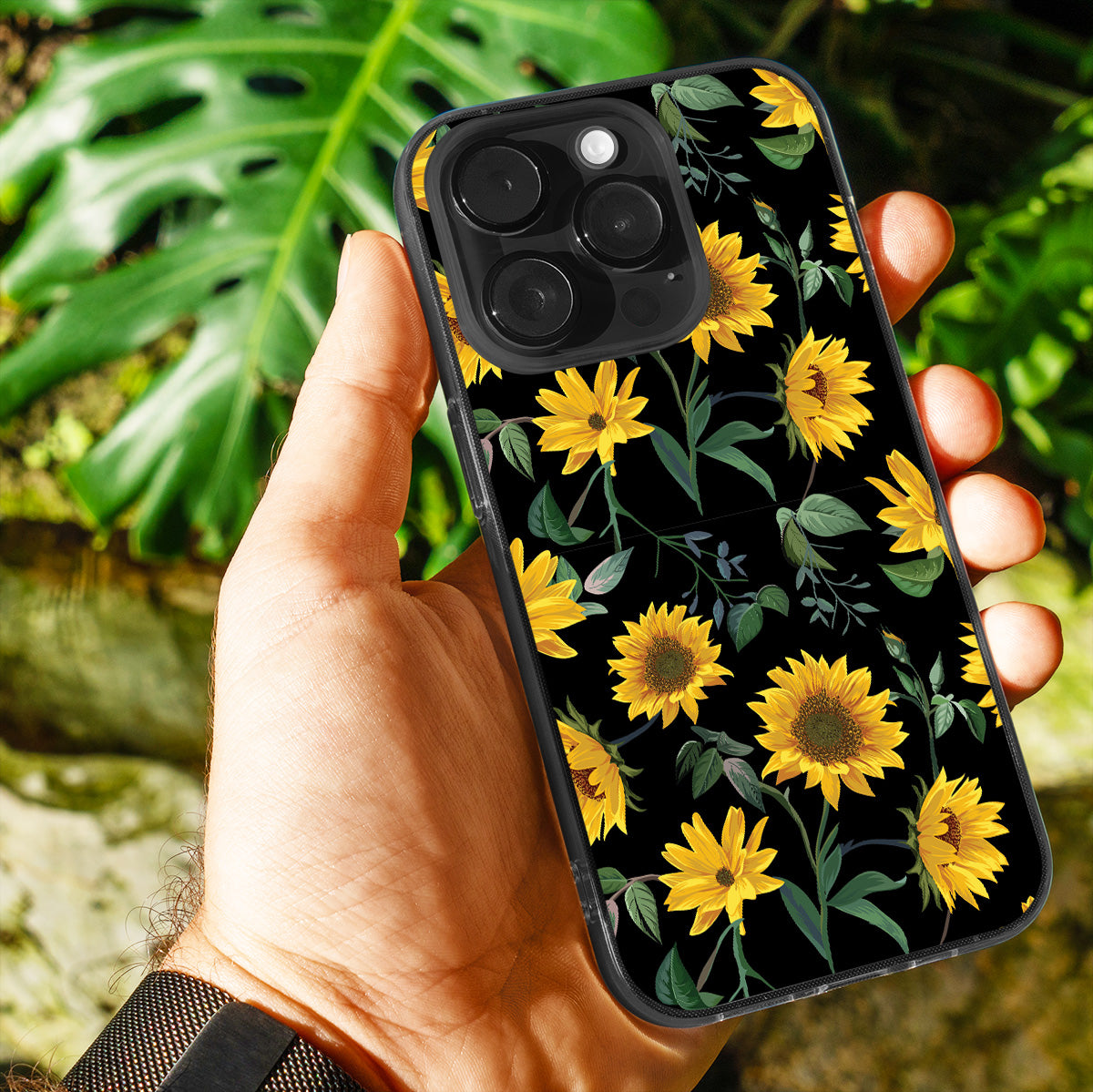 Sunflower Charm Phone Cover