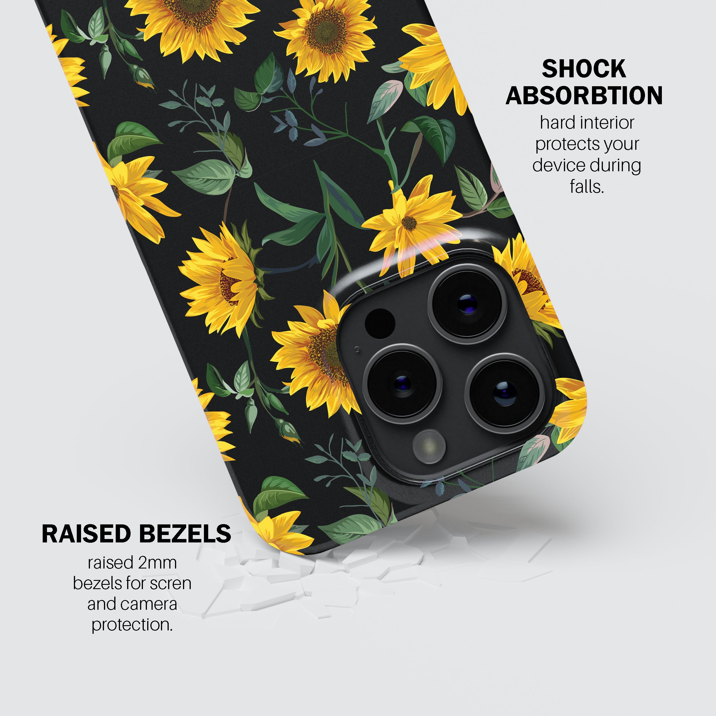 Sunflower Charm Phone Cover