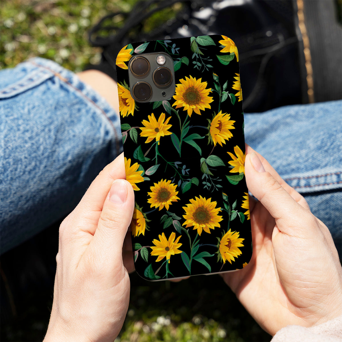 Sunflower Charm Phone Cover