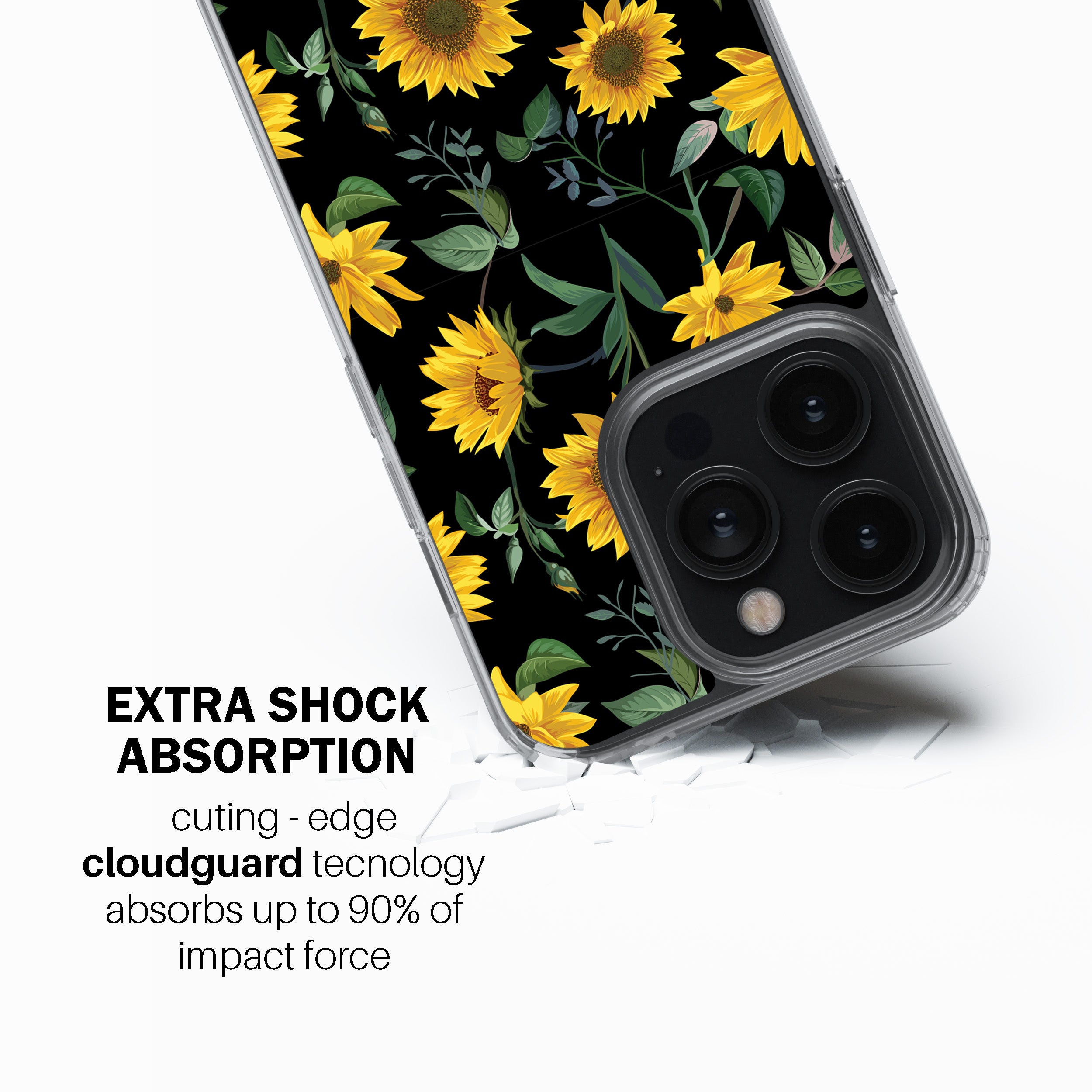 Sunflower Charm Phone Cover