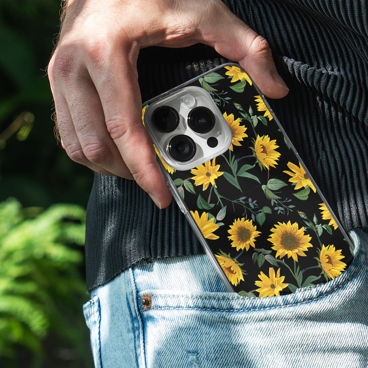 Sunflower Charm Phone Cover