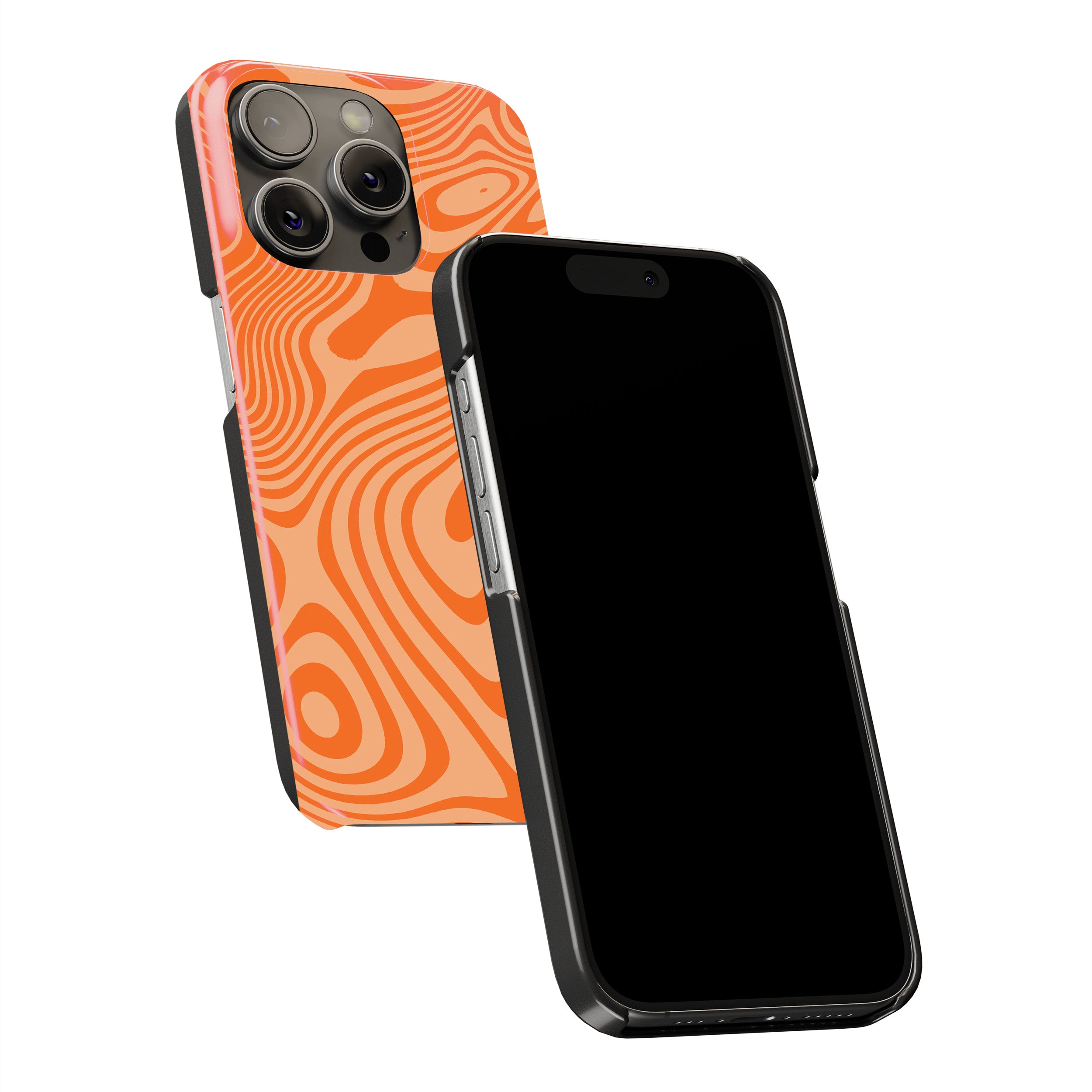 Tangerine Flow Phone Cover