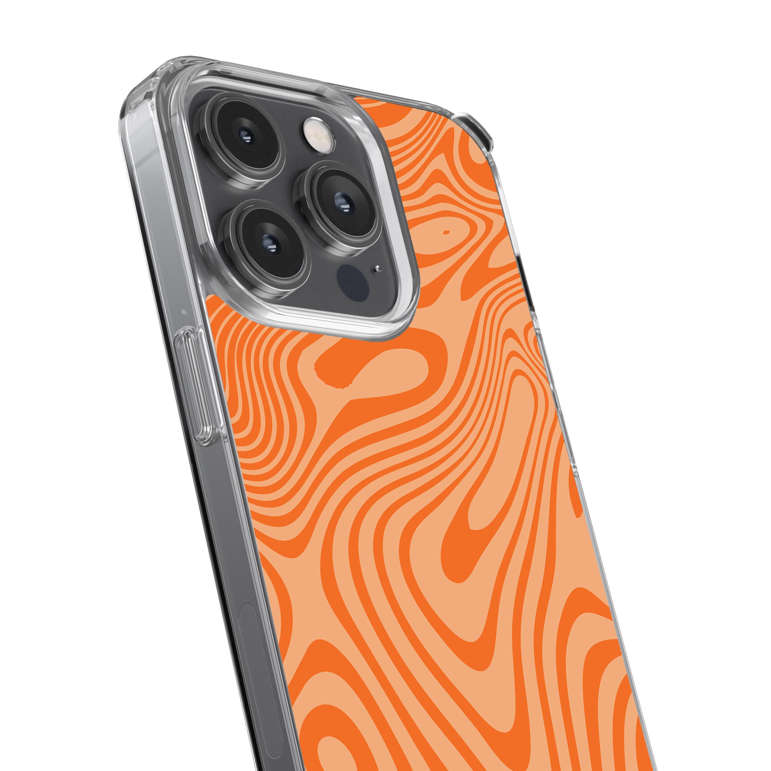 Tangerine Flow Phone Cover