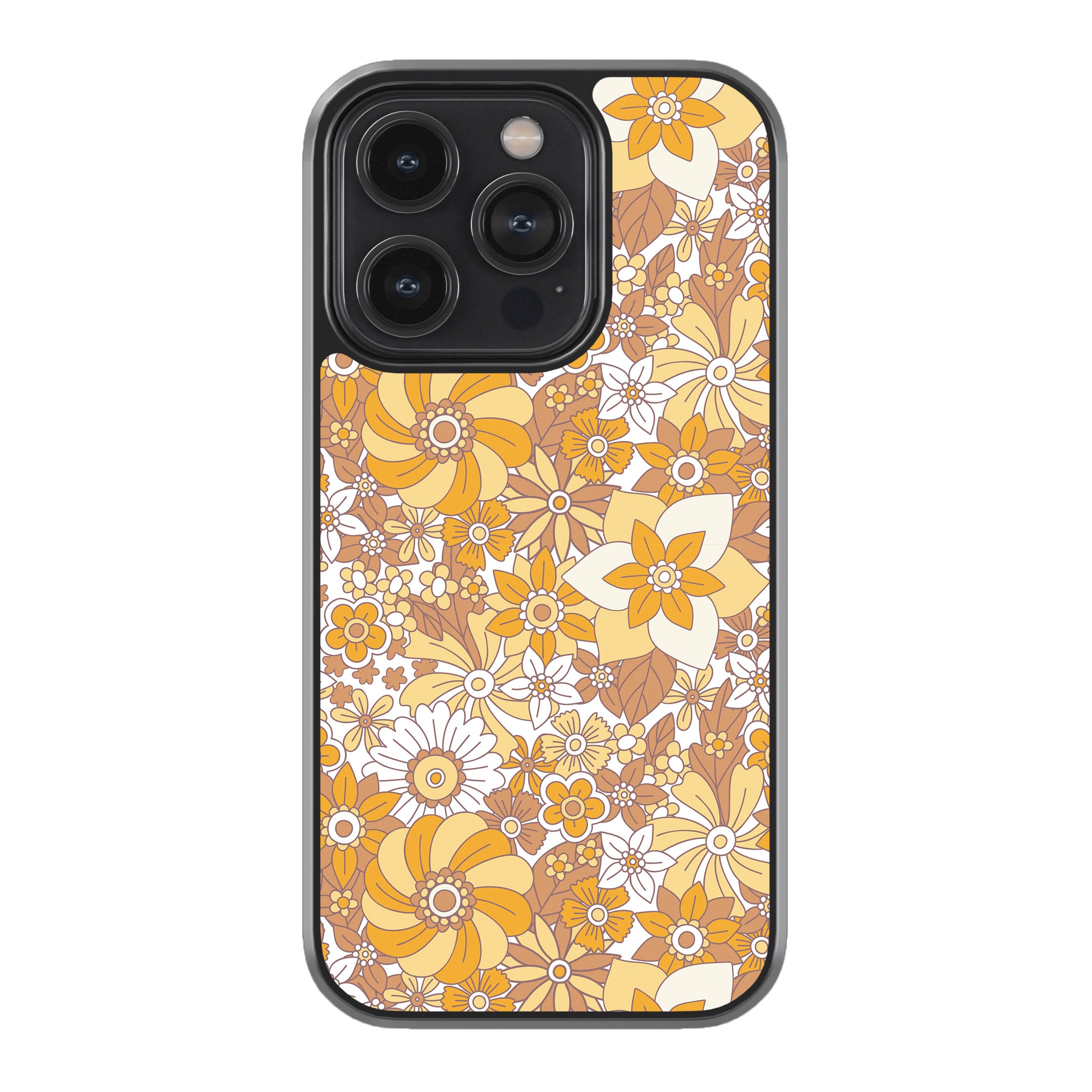 Autumn Floral Lace Phone Cover