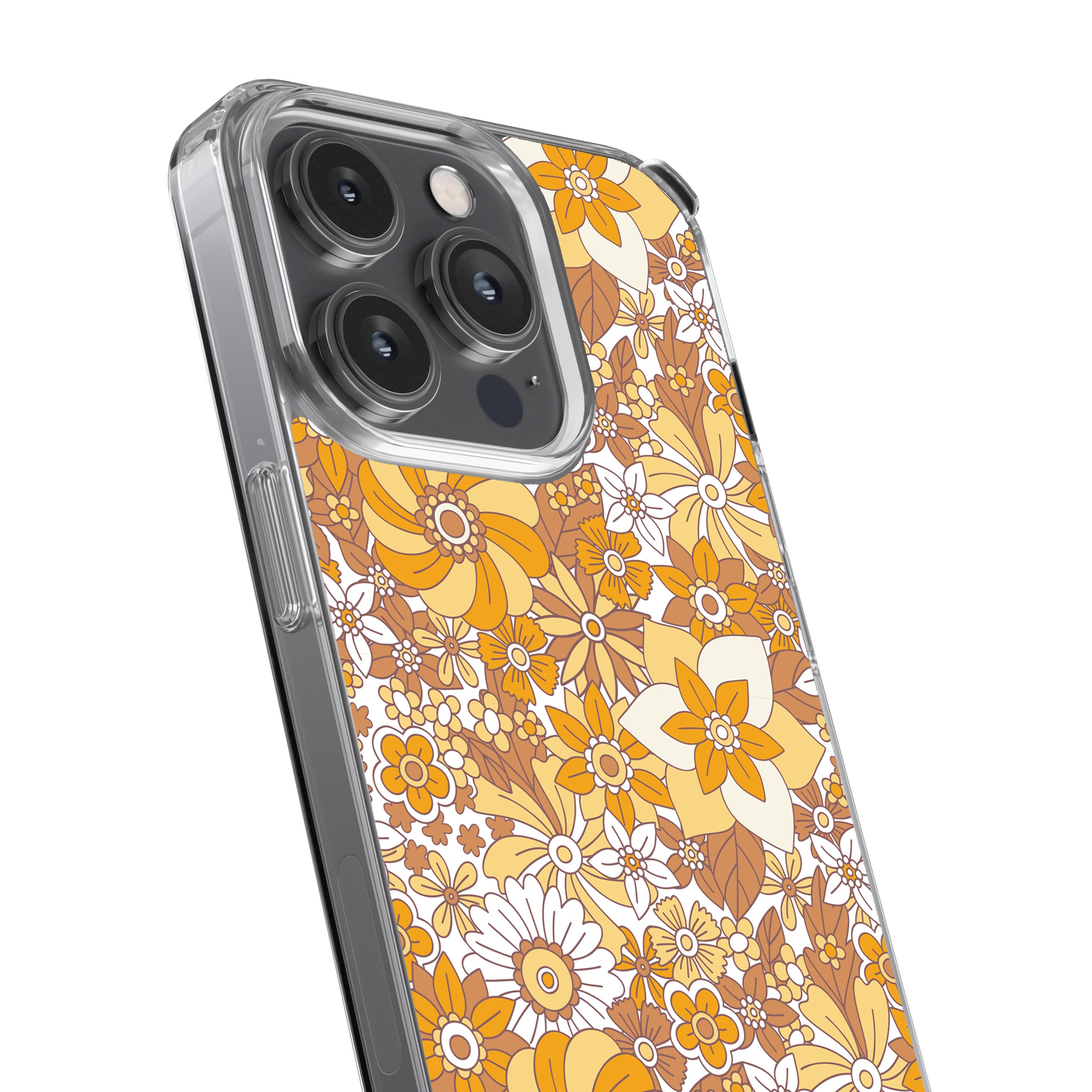 Autumn Floral Lace Phone Cover