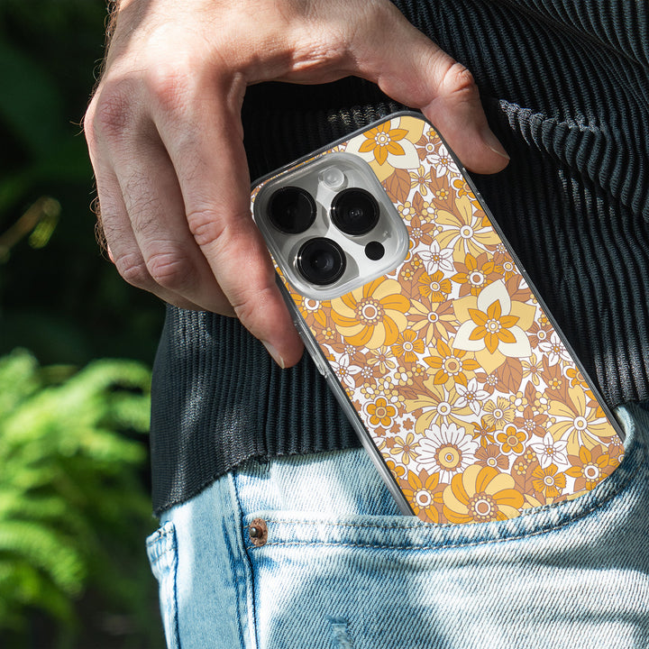 Autumn Floral Lace Phone Cover