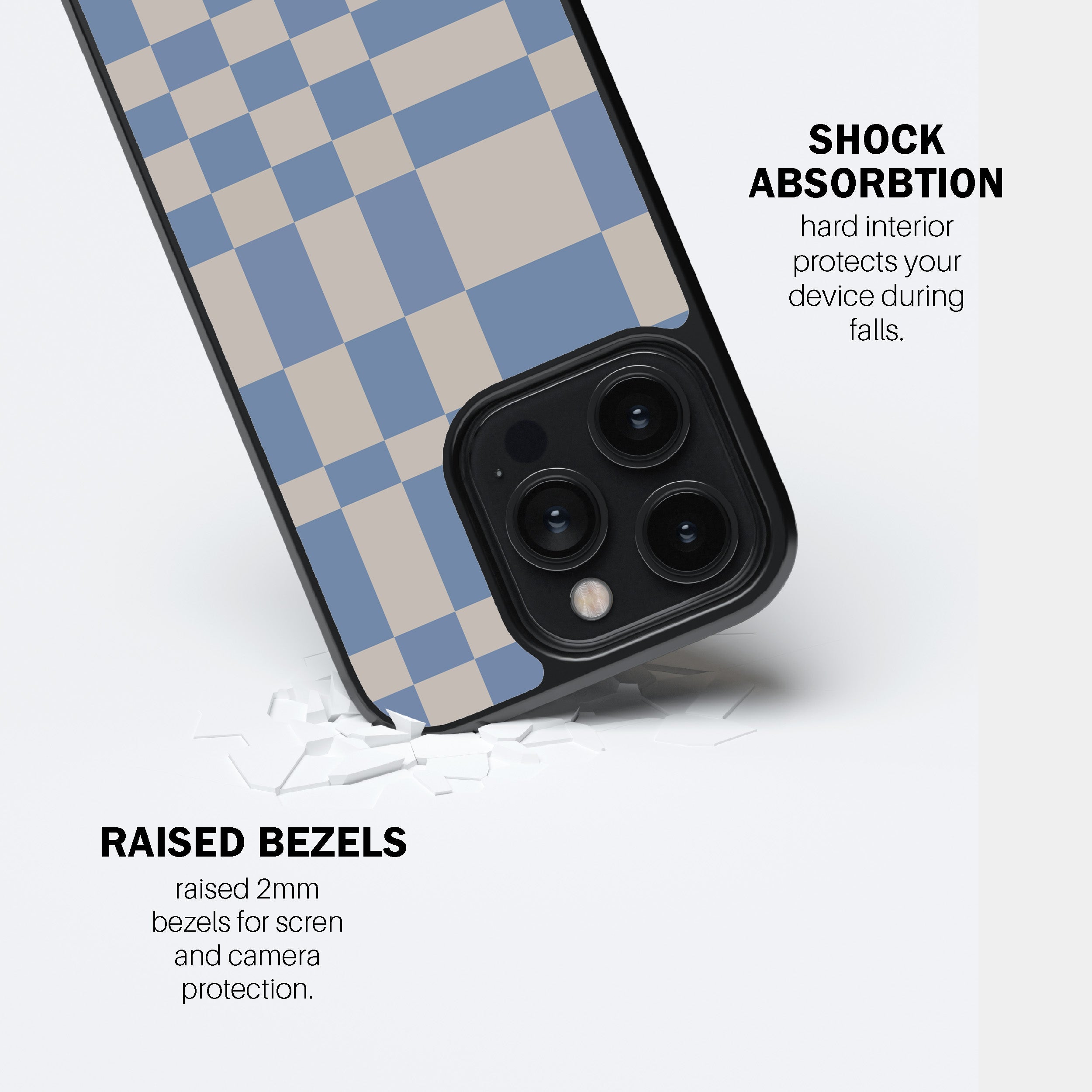 Optical Illusion Grid Phone Cover