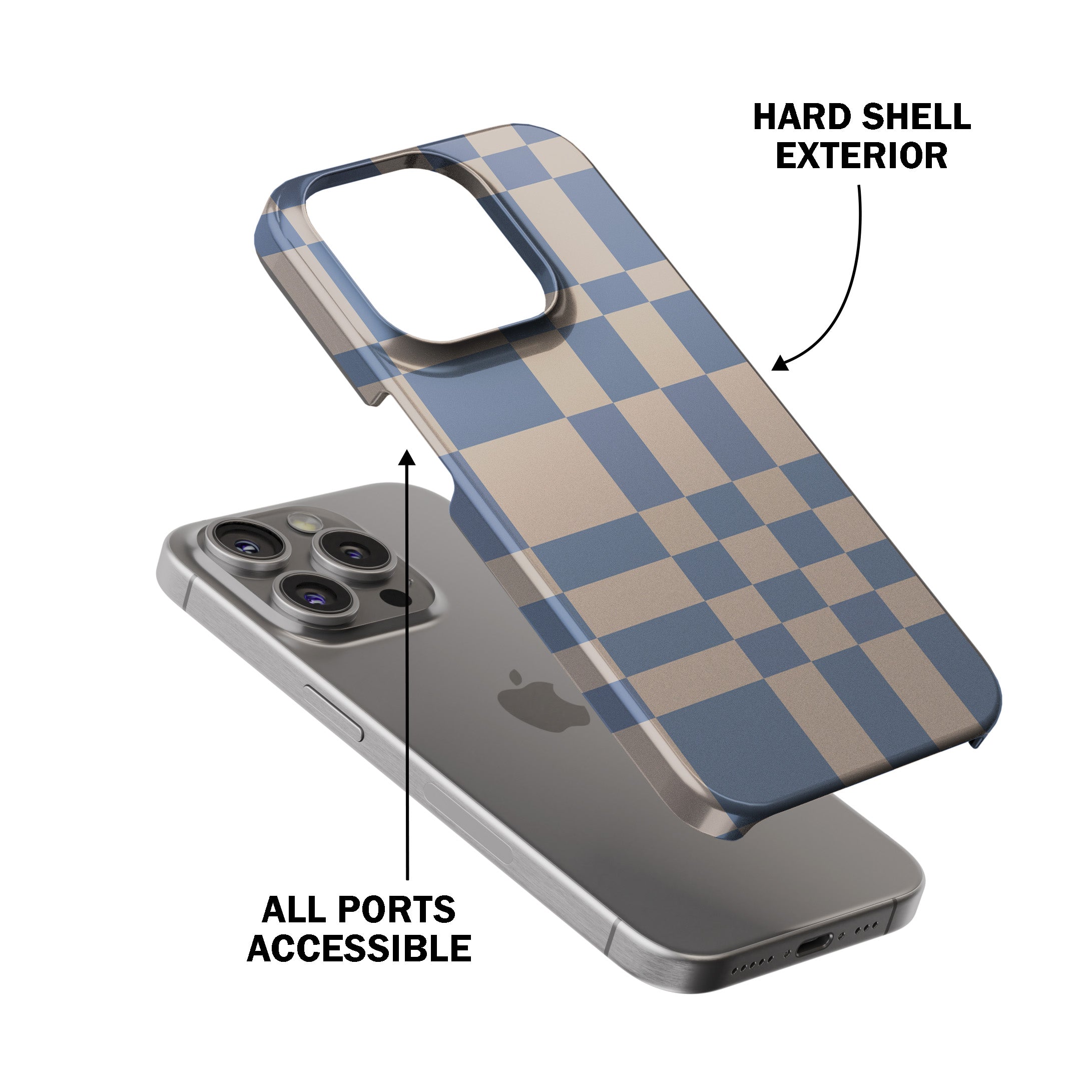 Optical Illusion Grid Phone Cover