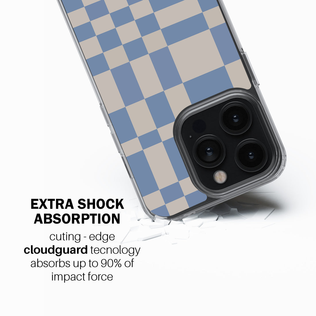 Optical Illusion Grid Phone Cover