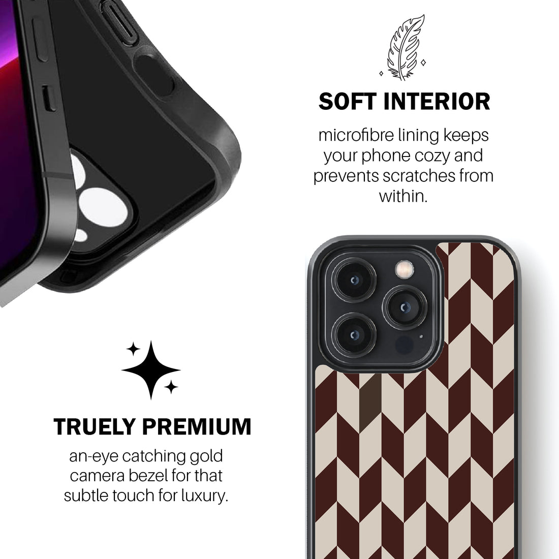 Chocolate Cubes Phone Cover