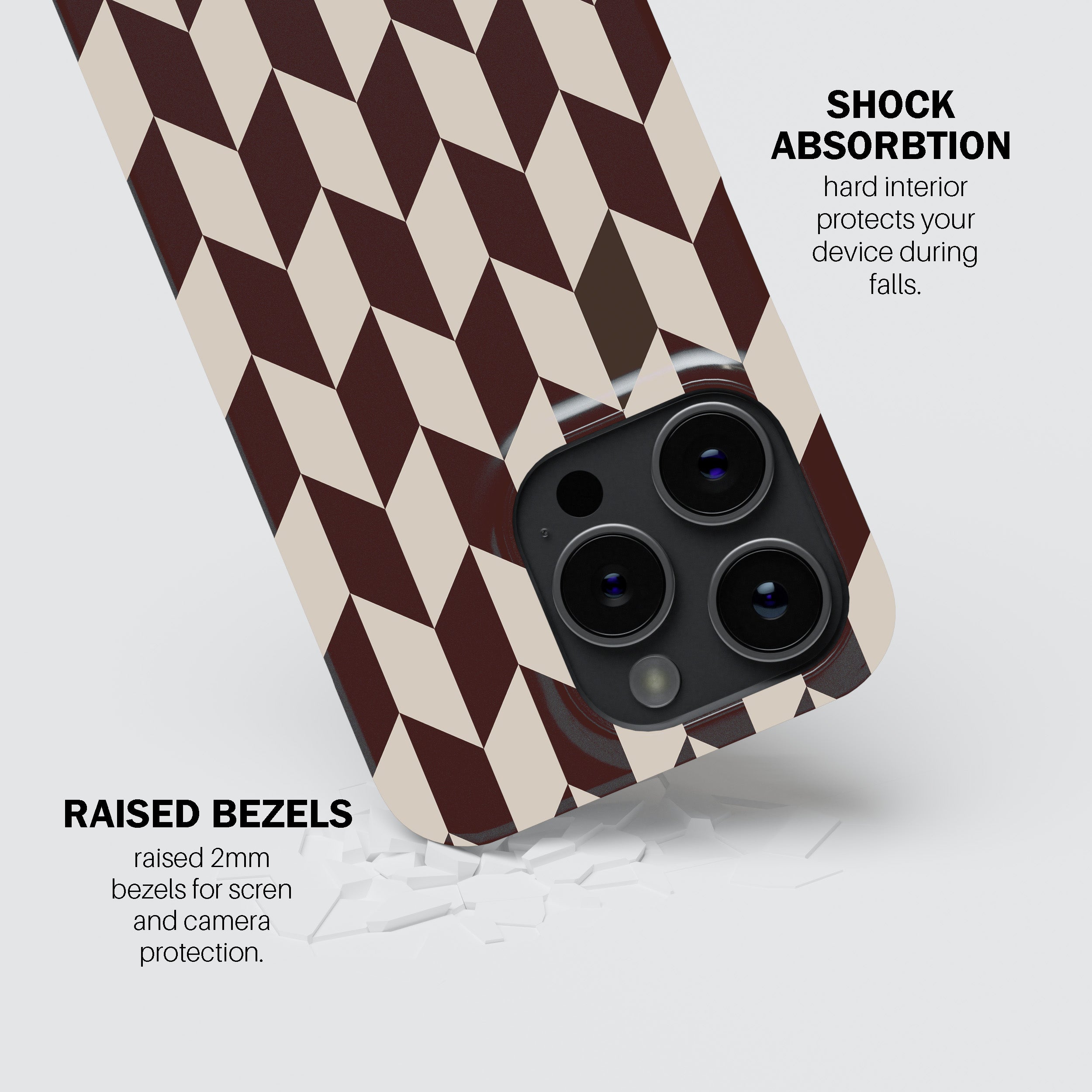 Chocolate Cubes Phone Cover