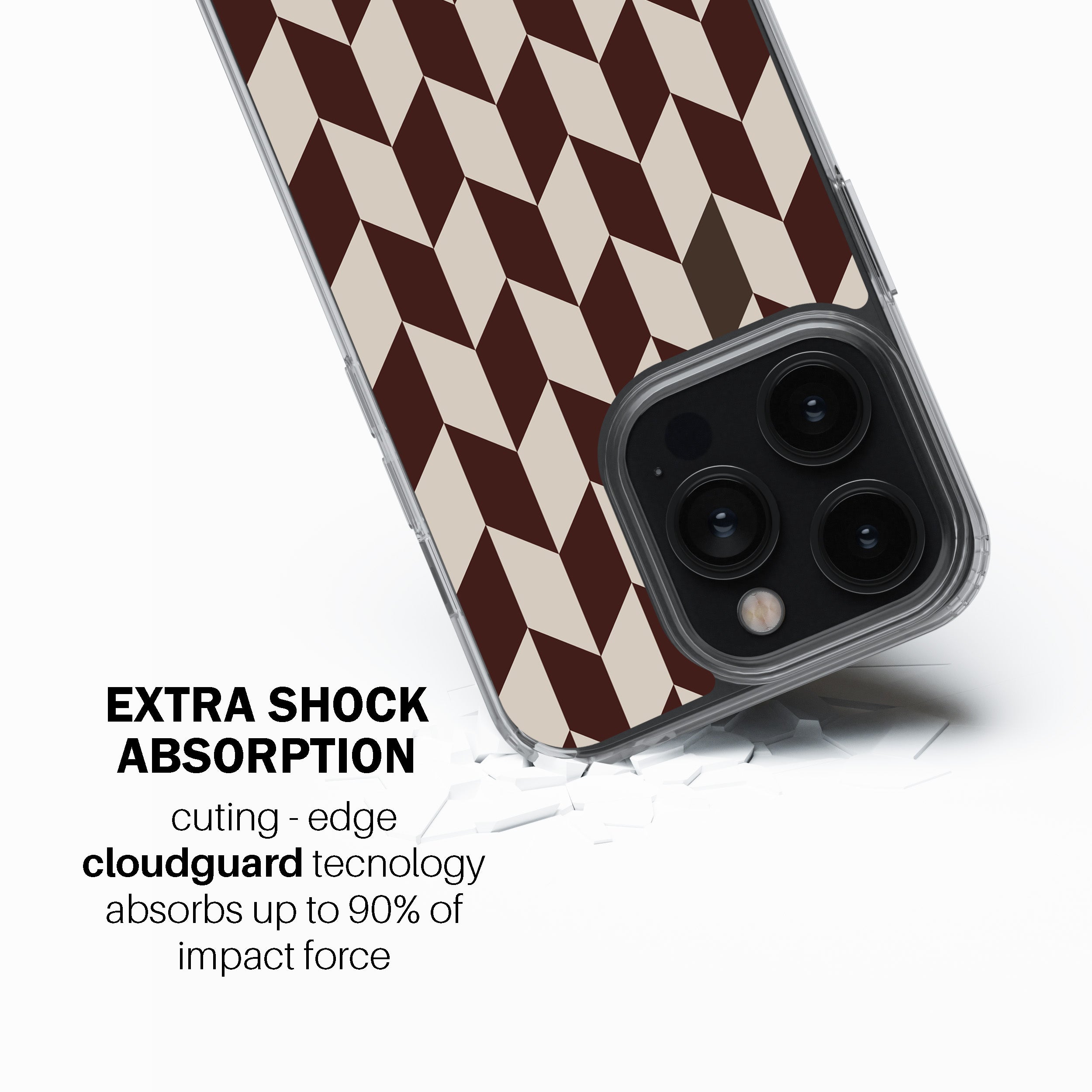 Chocolate Cubes Phone Cover