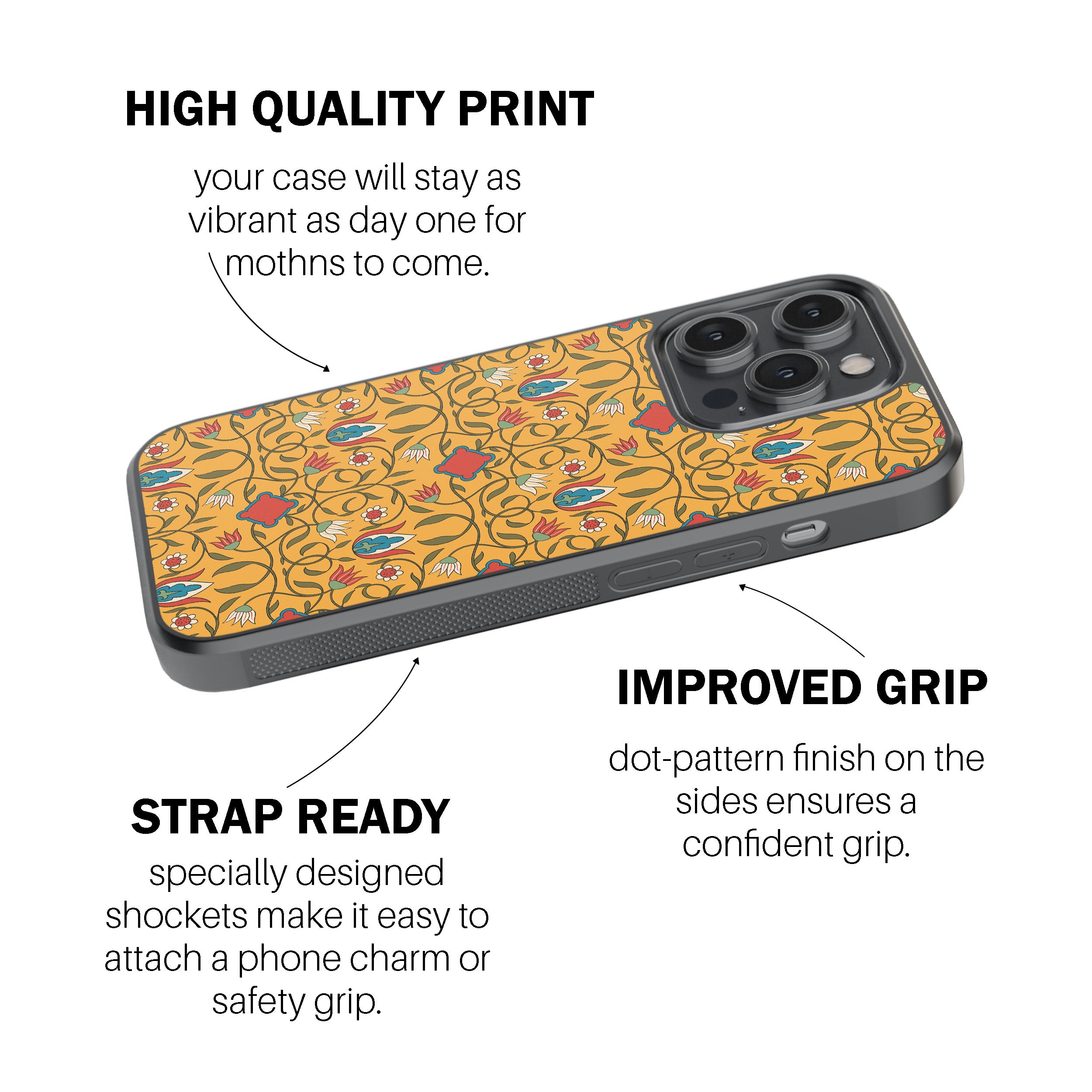 Regal Motif Phone Cover