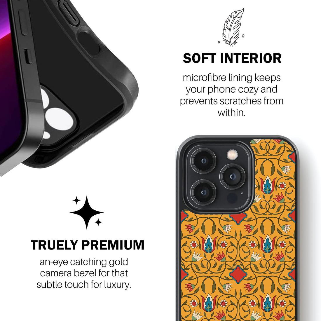 Regal Motif Phone Cover