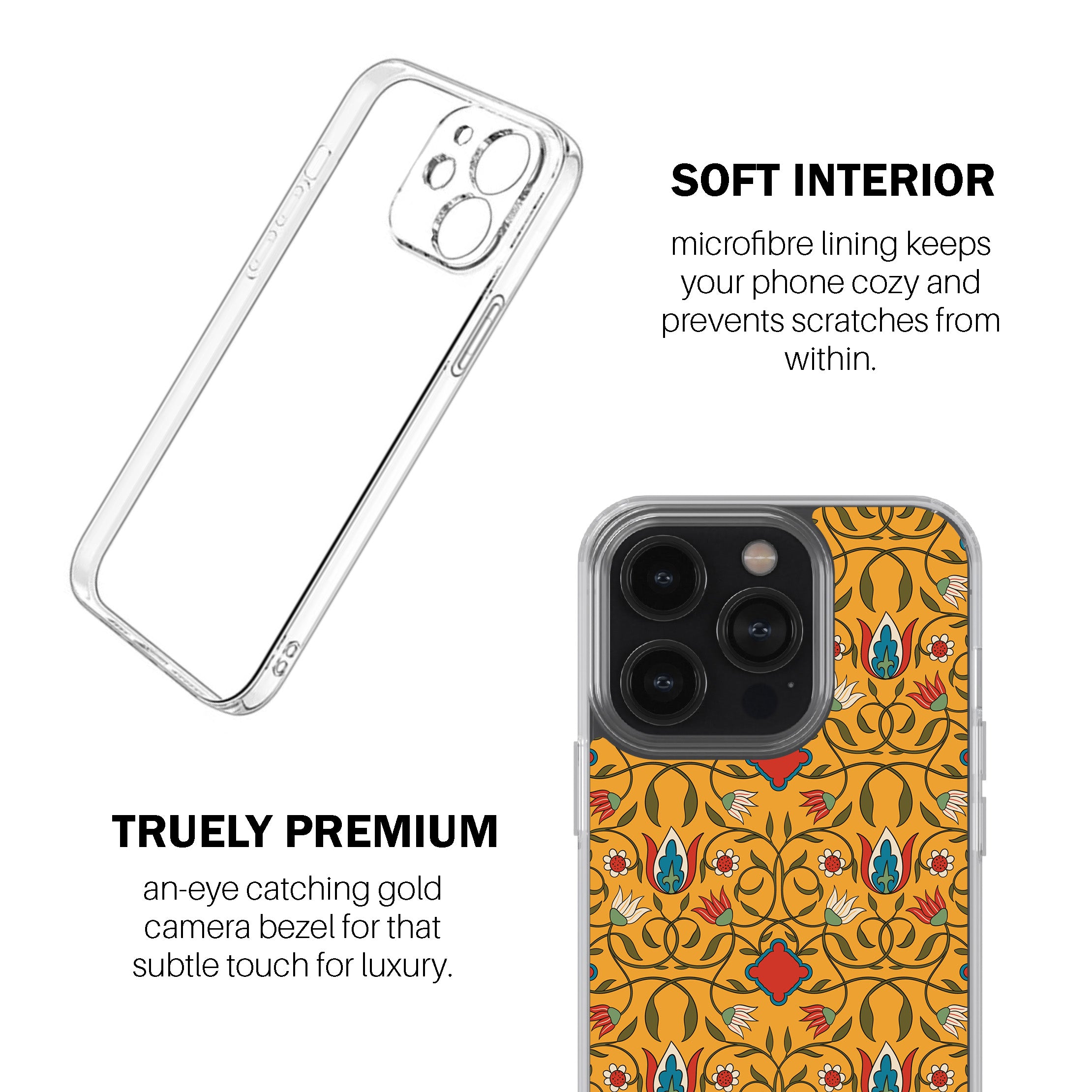 Regal Motif Phone Cover