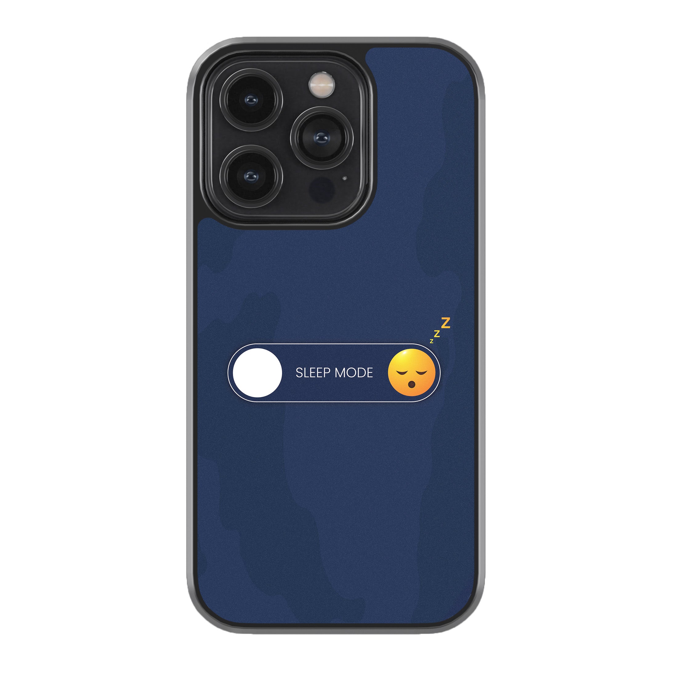 Sleep Mode With Emoji Phone Cover