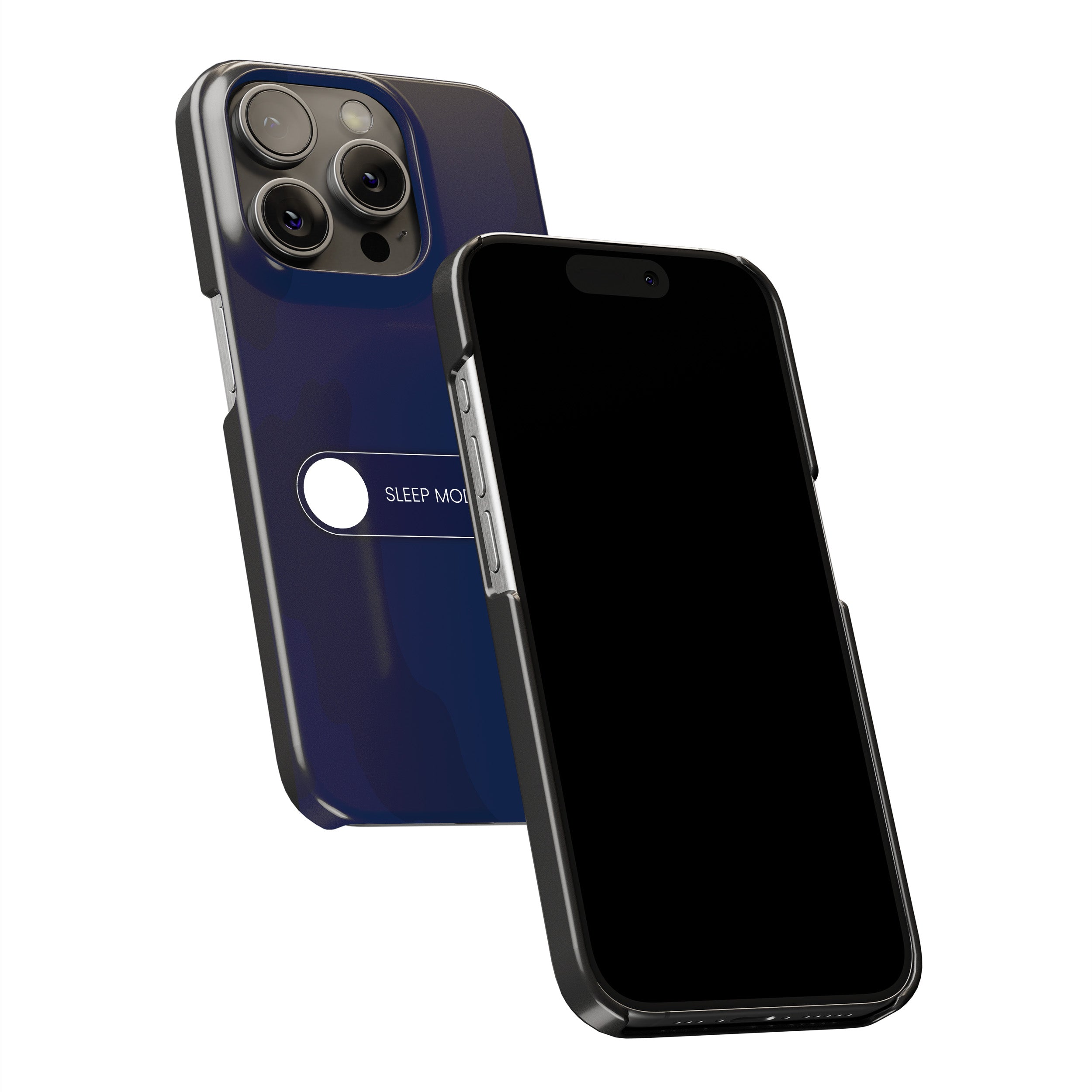 Sleep Mode With Emoji Phone Cover