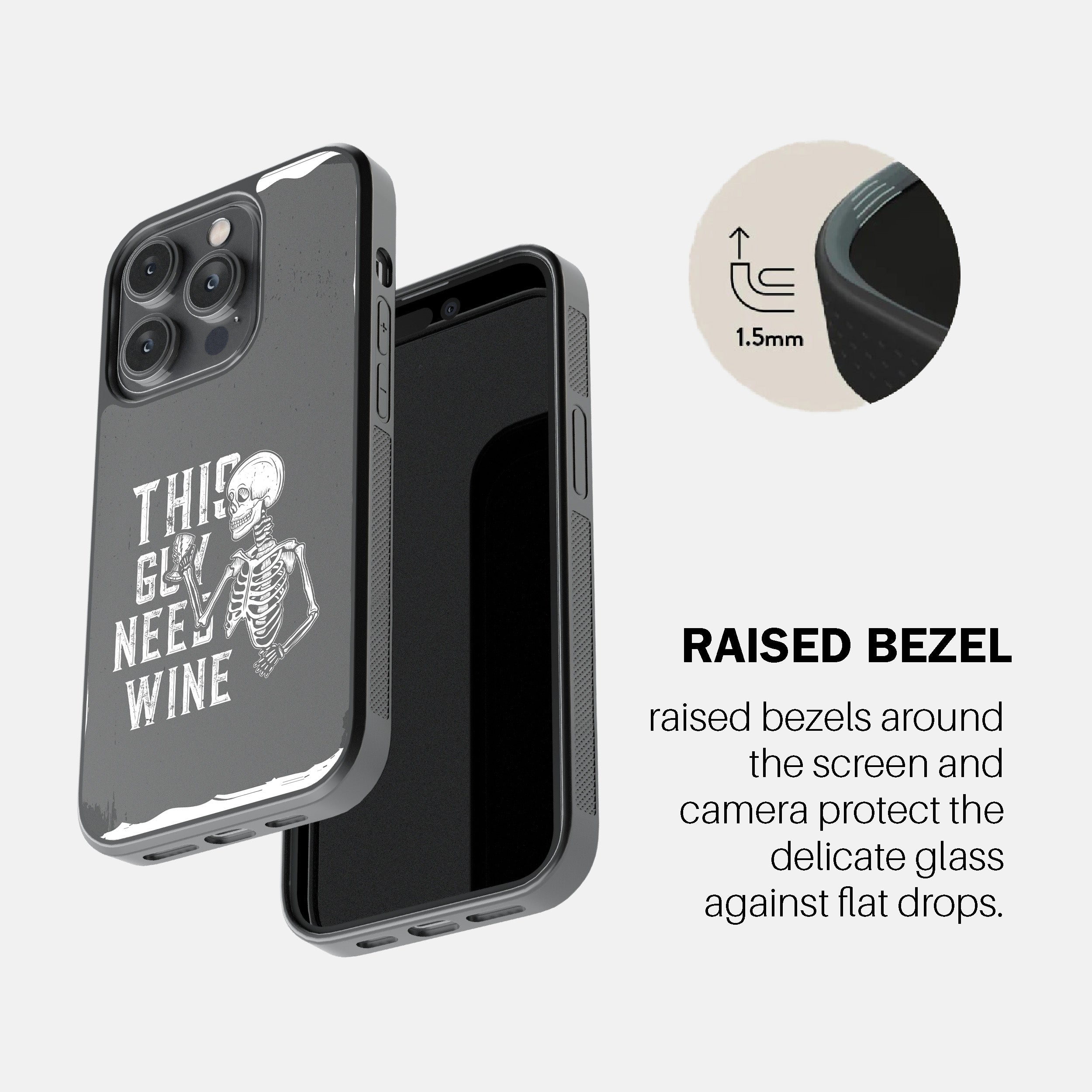 This Guy Needs Wine Phone Cover