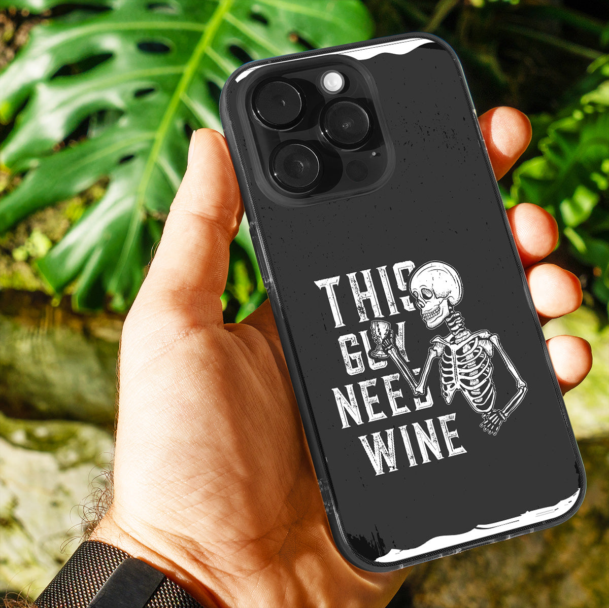 This Guy Needs Wine Phone Cover