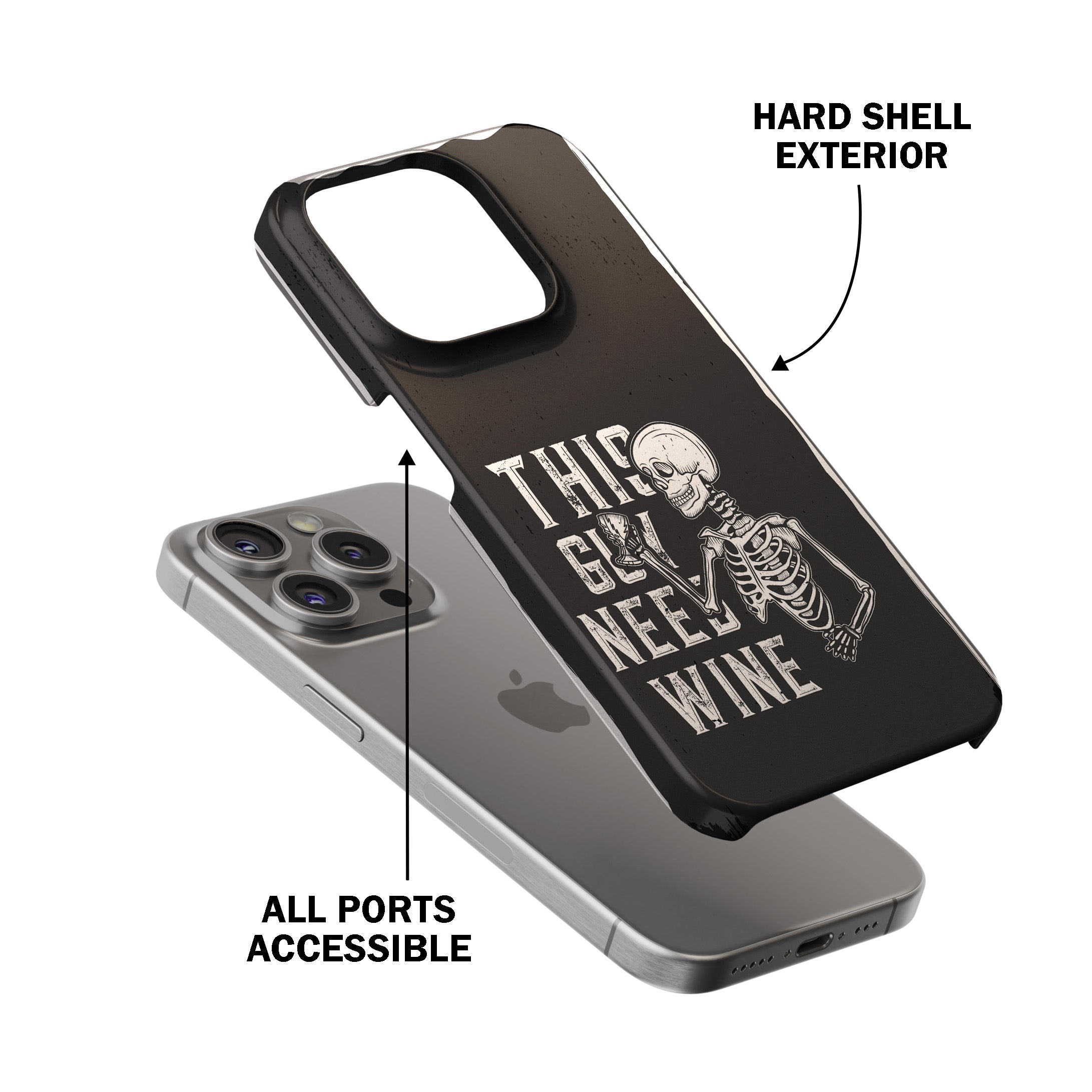 This Guy Needs Wine Phone Cover