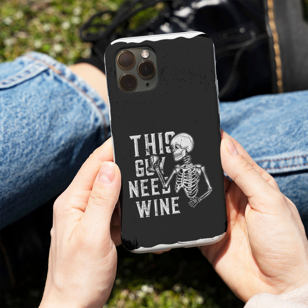 This Guy Needs Wine Phone Cover