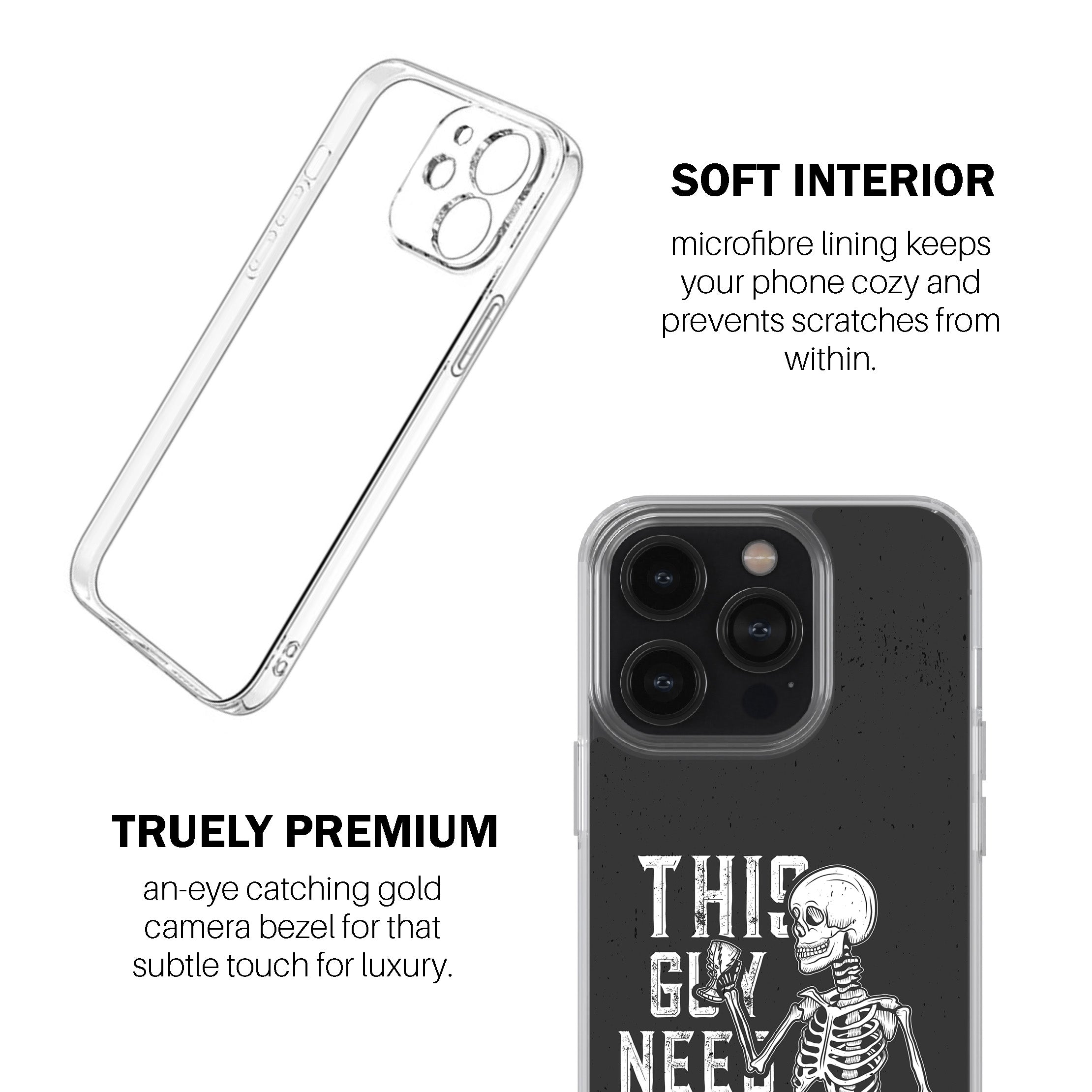 This Guy Needs Wine Phone Cover