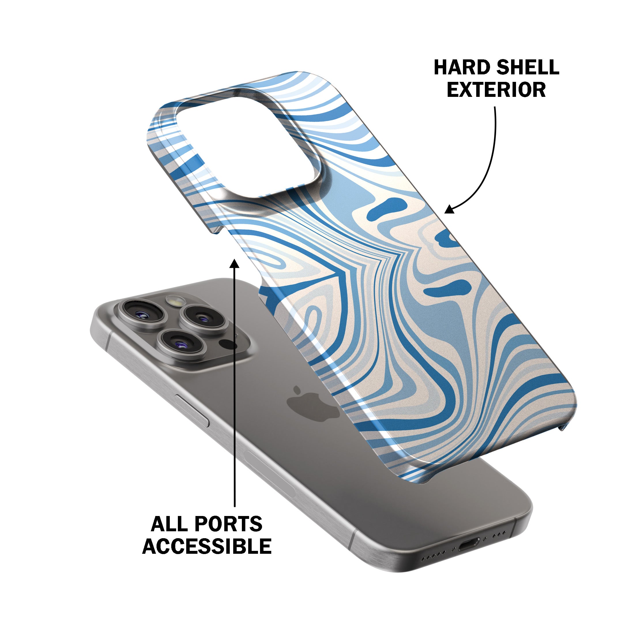 Blue Marble Flow Phone Cover