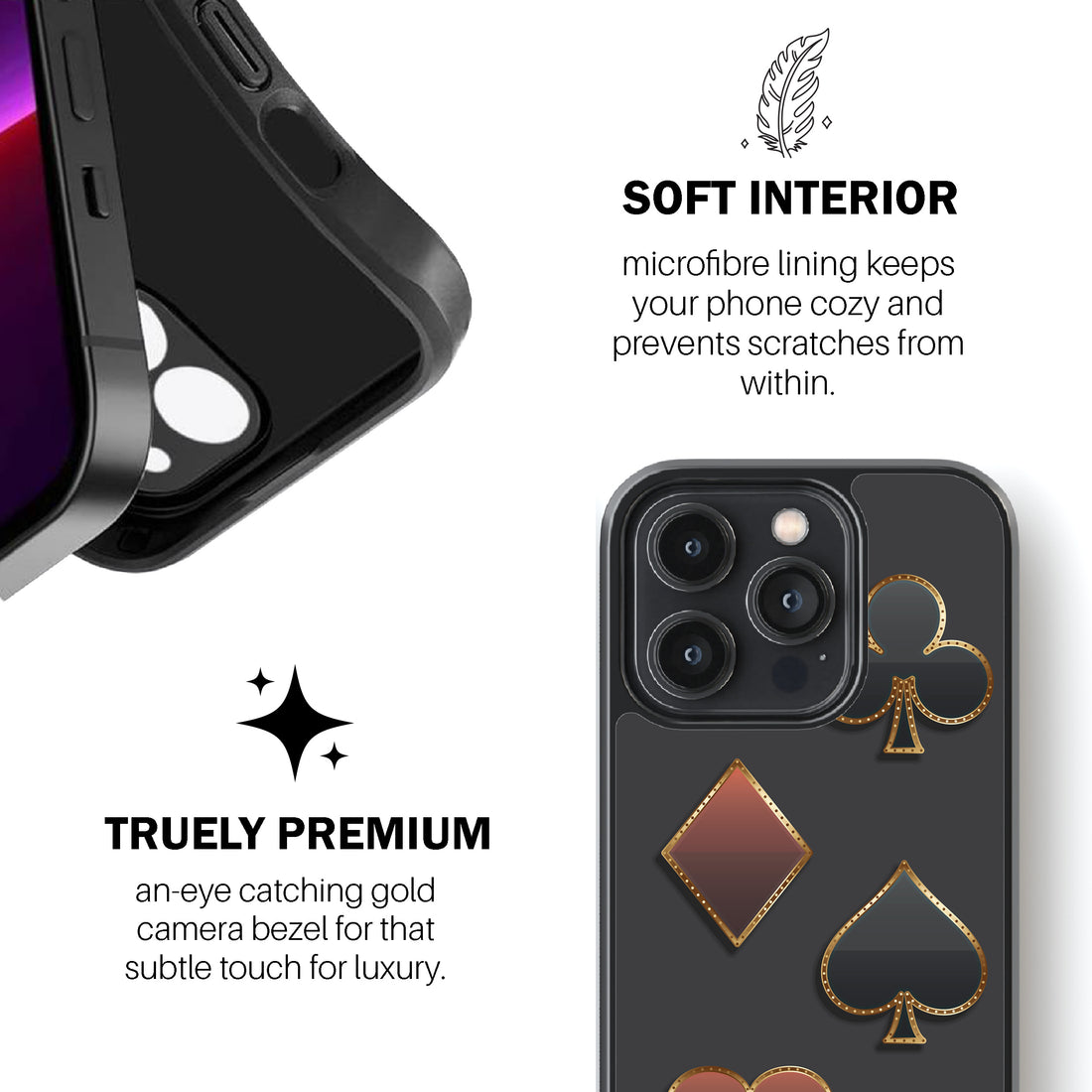 Card Suits Phone Cover