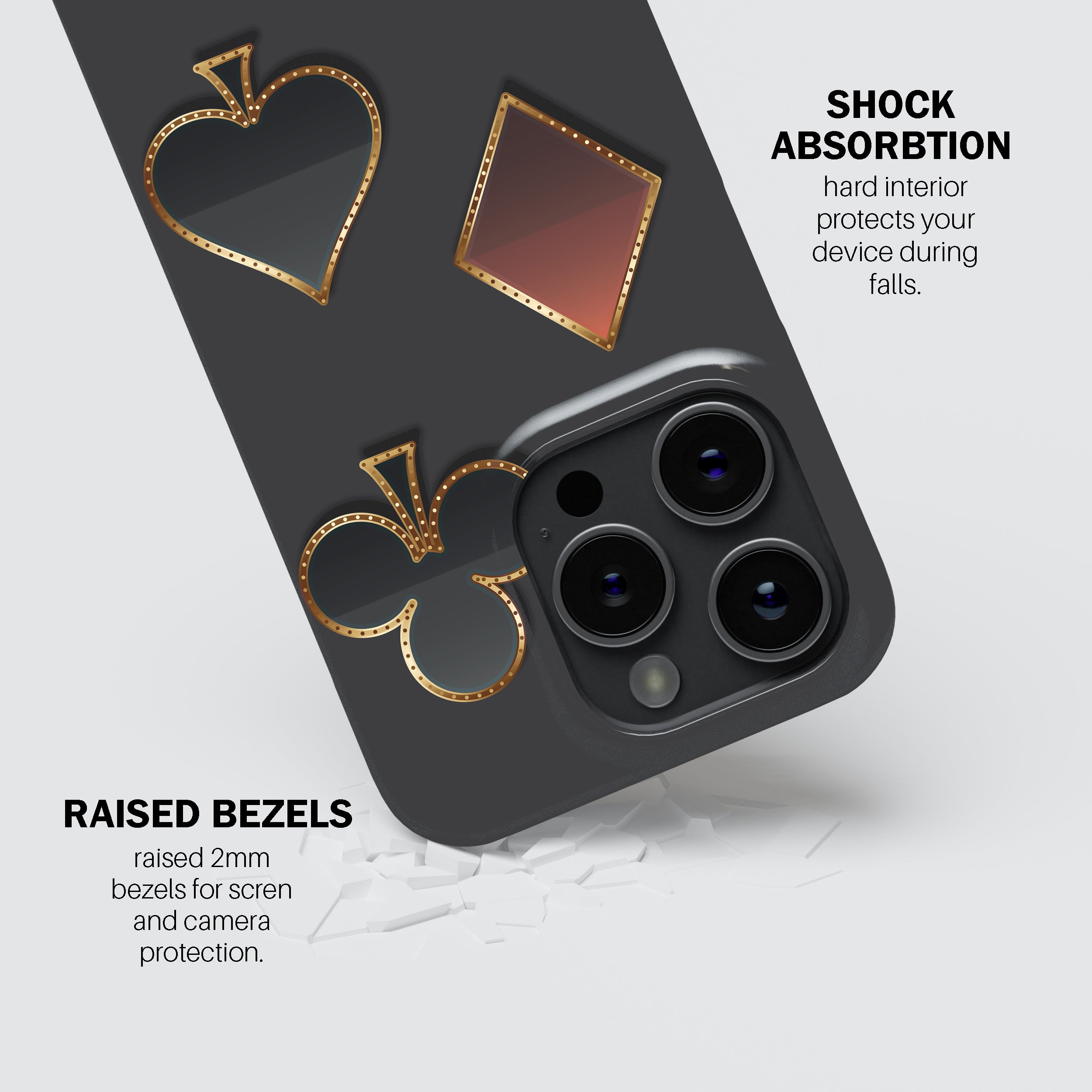 Card Suits Phone Cover