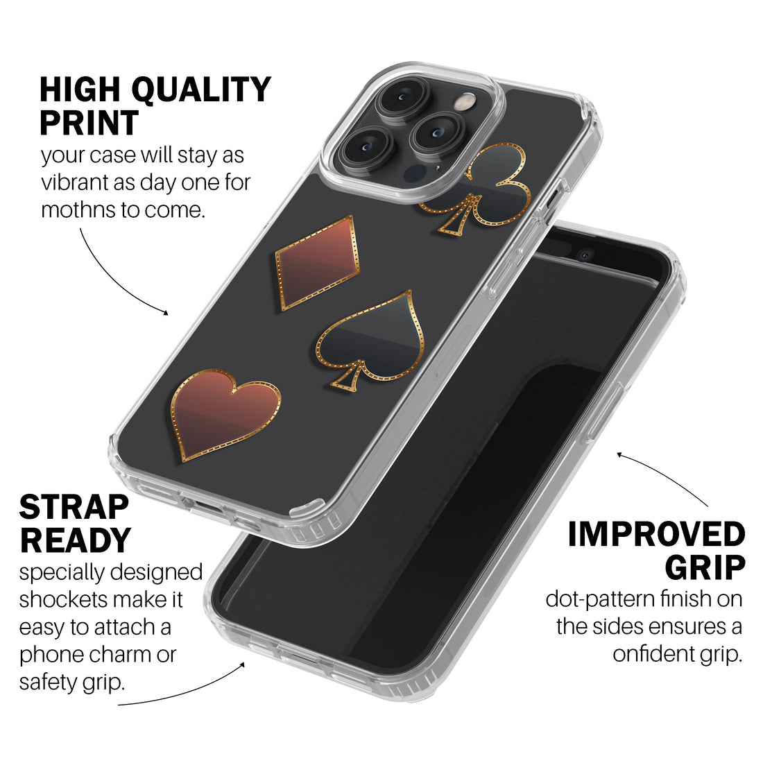 Card Suits Phone Cover